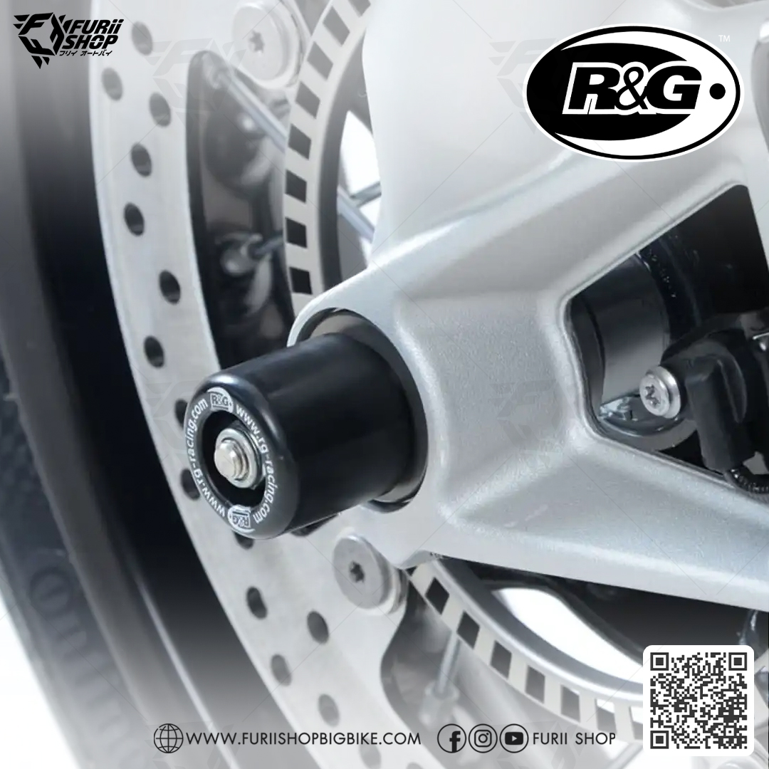 กันล้มหน้า R&G Front Protector : for BMW RnineT 2013-2016 / RnineT Scrambler 2017-2018