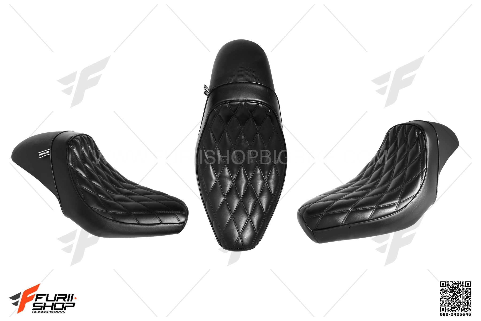 เบาะ MOTOZAAA ลาย1 FOR HONDA REBEL300/500