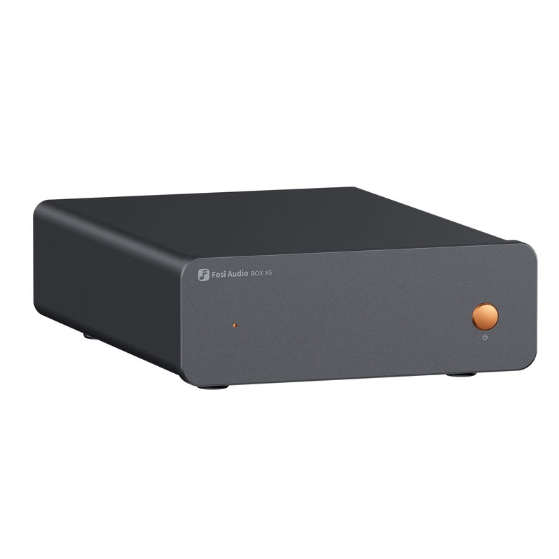 Fosi Audio BoxX5 พรีแอมป์โฟโนสำหรับเครื่องเล่นแผ่นเสียง รองรับ MM และ MC ประกันศูนย์ไทย