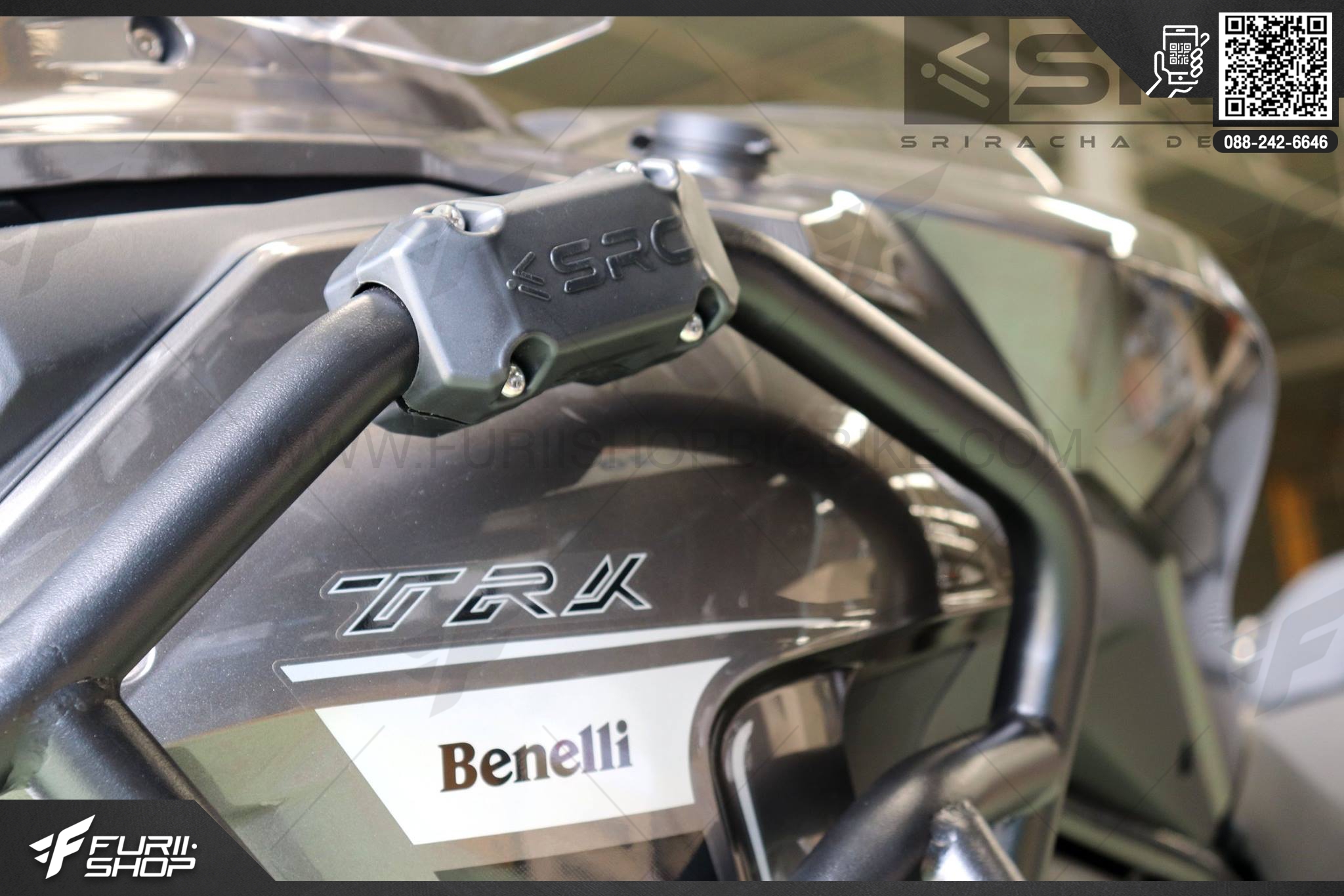 แคชบาร์ SRC สีดำ FOR BENELLI TRK502