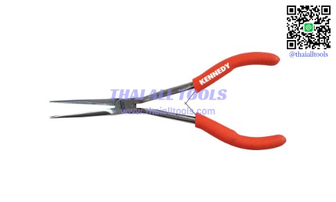 คีมสแตนเลส ปากตะเกียบ 180mm/7" S/STEEL NEEDLE NOSE PLIERS KENNEDY