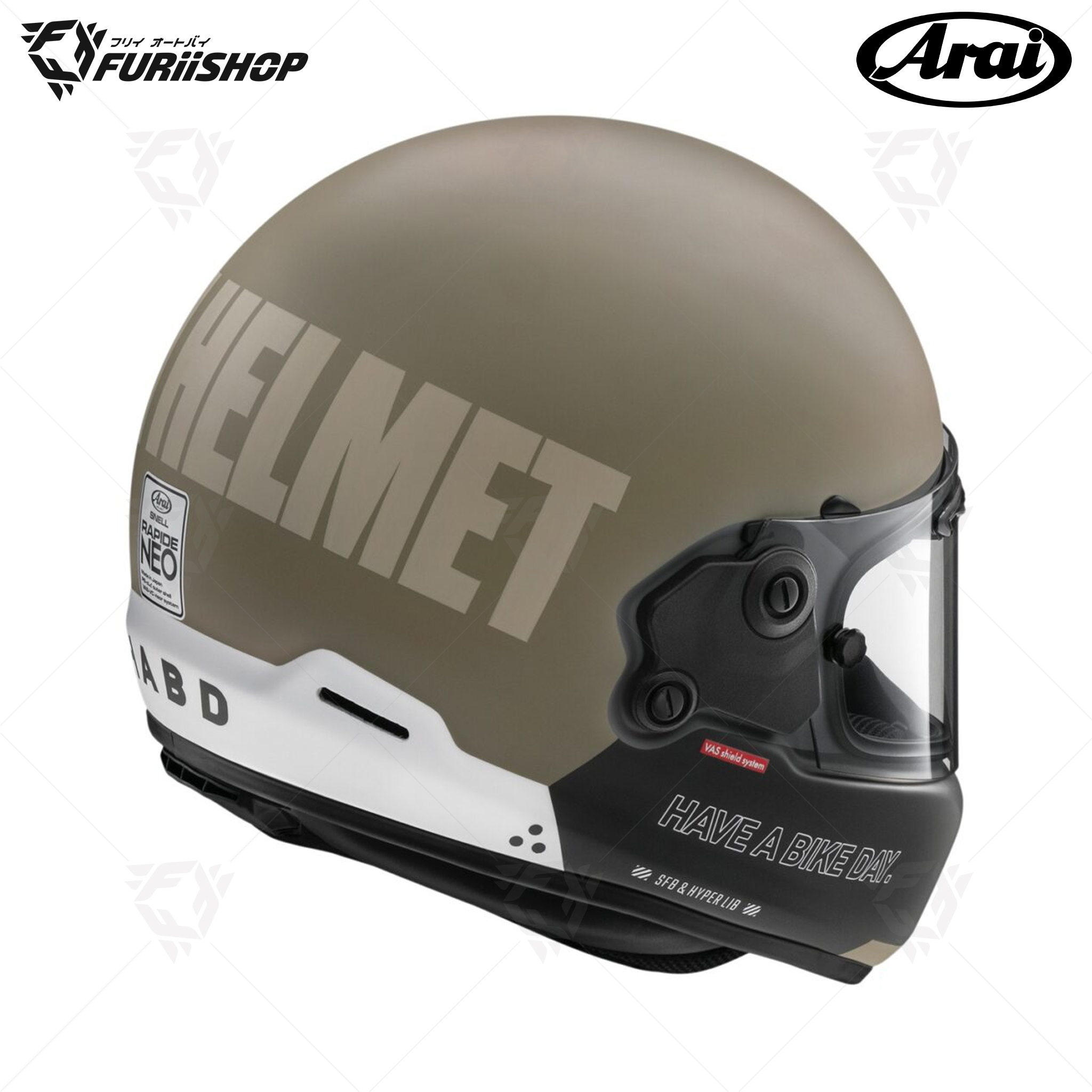 หมวกกันน็อคเต็มใบ Arai : CONCEPT-XE HABD Desert Sand