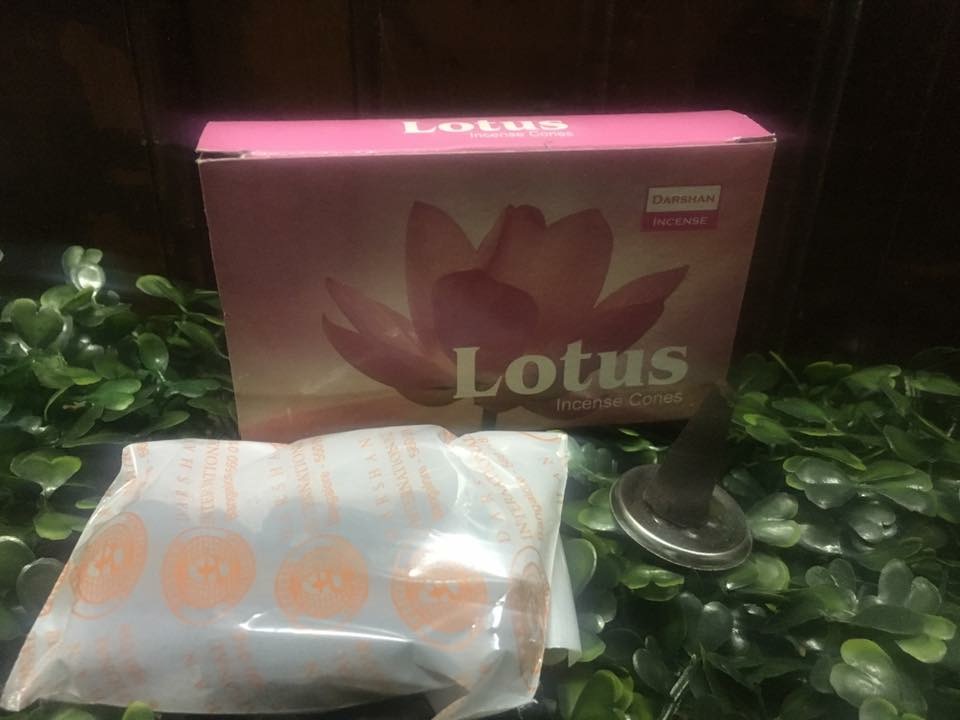 กำยานแท้ นำเข้าจากอินเดีย กลิ่นดอกบัว