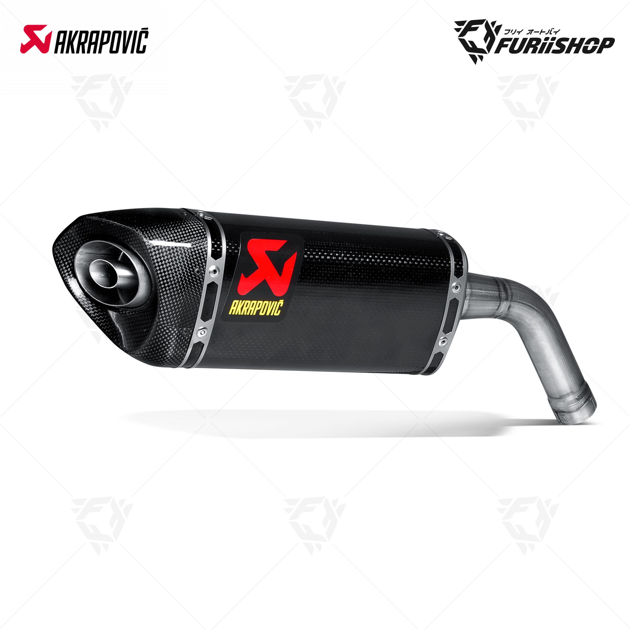 ท่อแต่ง Akrapovic - Slip On Carbon : for Honda MSX125/grom 2017-2020