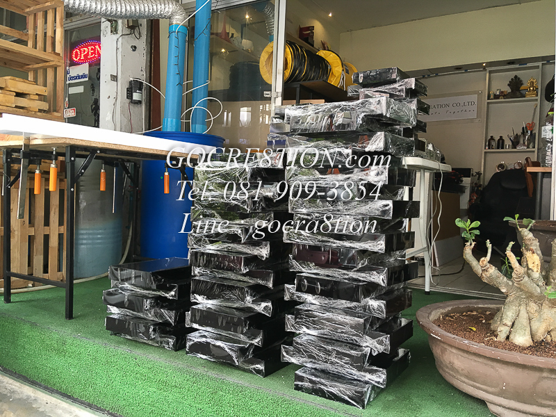 งาน อะคริลิค แปรรูป ตามแบบ April 2018 by GO CREATION