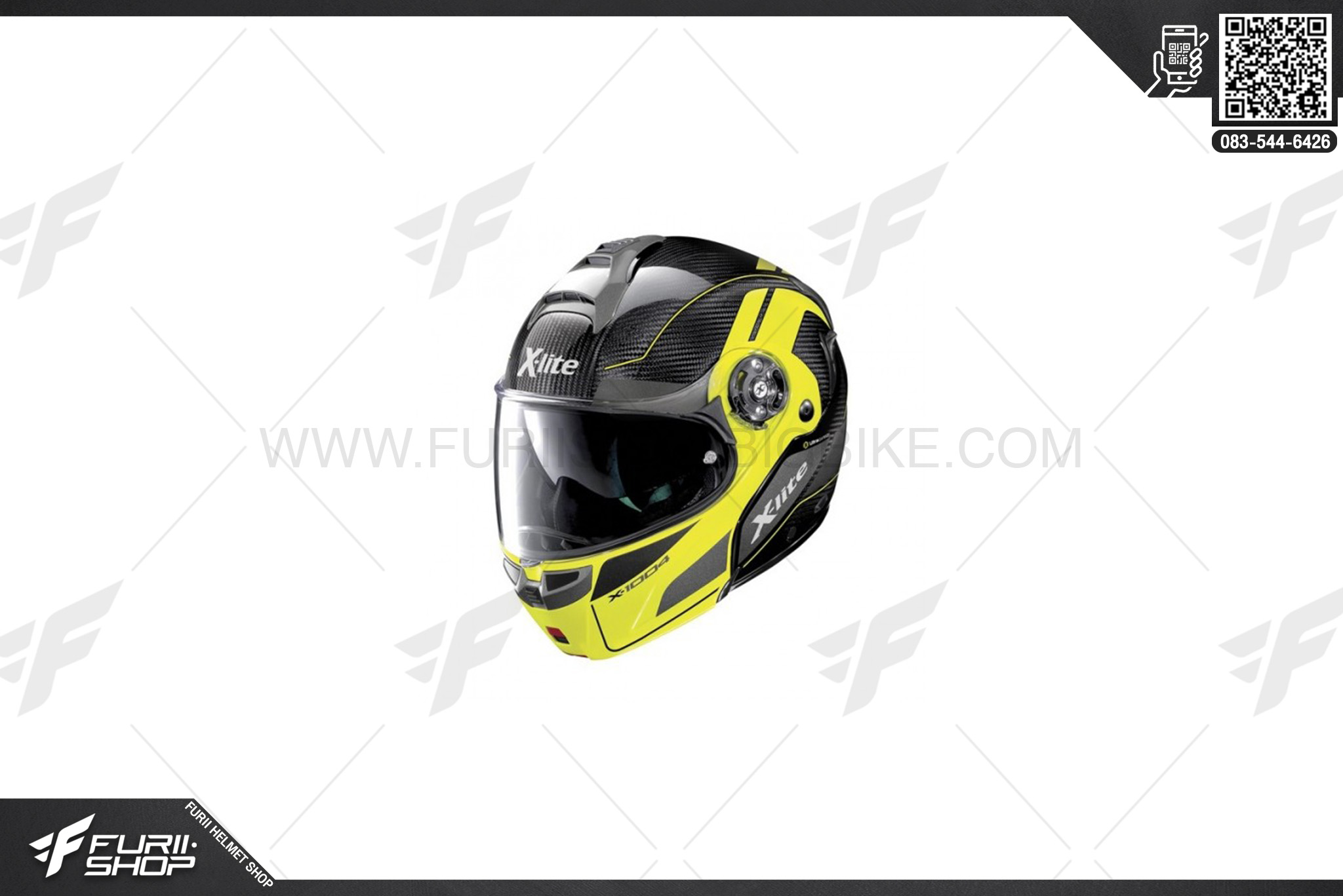 หมวกกันน็อค X-LITE X-1004 CHARISMATIC LED YELLOW (14)