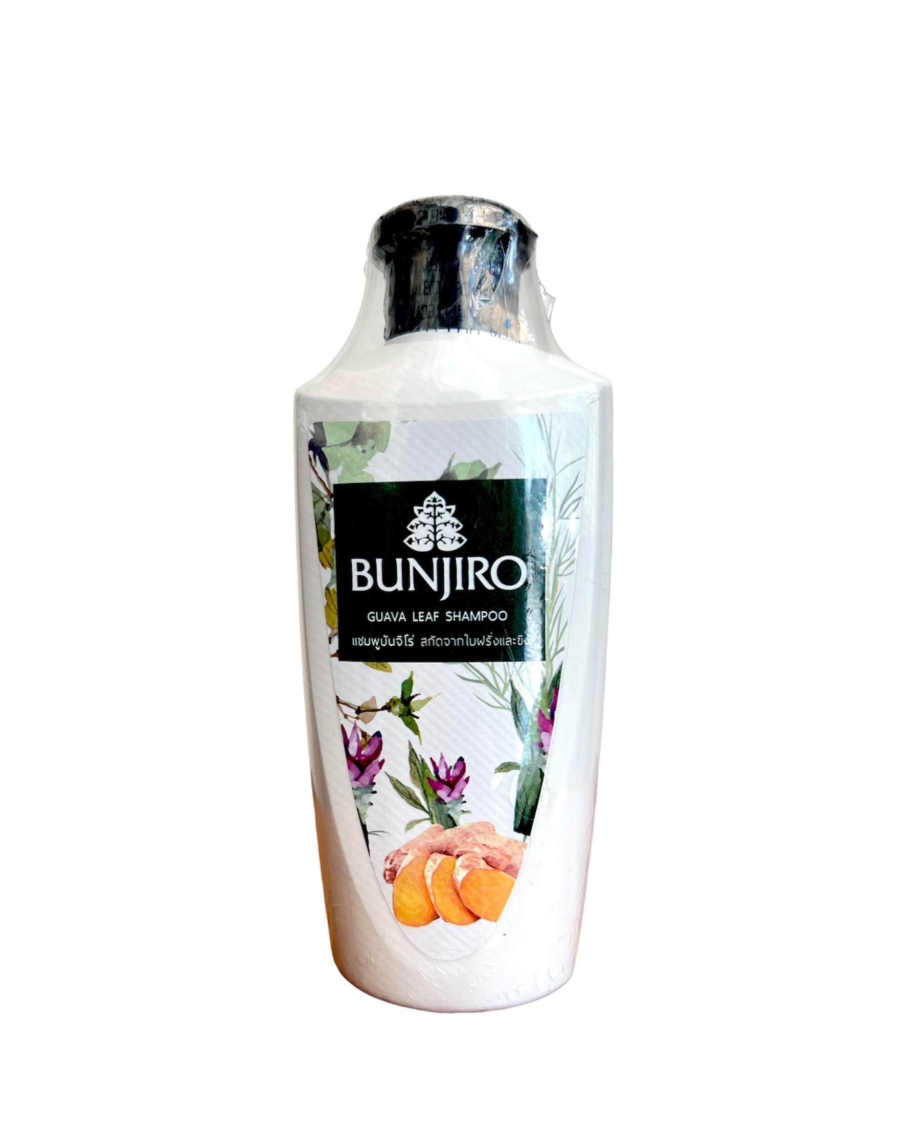 แชมพูบันจิโร่ ขิง ใบฝรั่ง (250 ml) ราคา 130 ฿ ( 6 ชิ้น ส่ง 120 ฿)