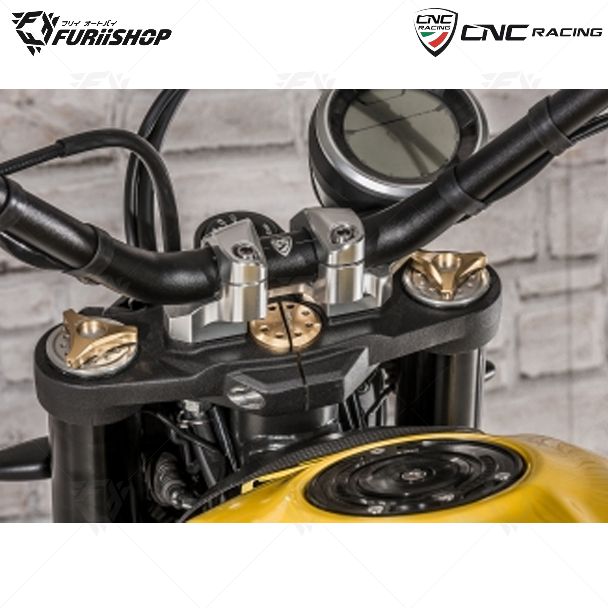 ตุ๊กตาย้ายเรือนไมล์ CNC RACING For : SCRAMBLE 400/800