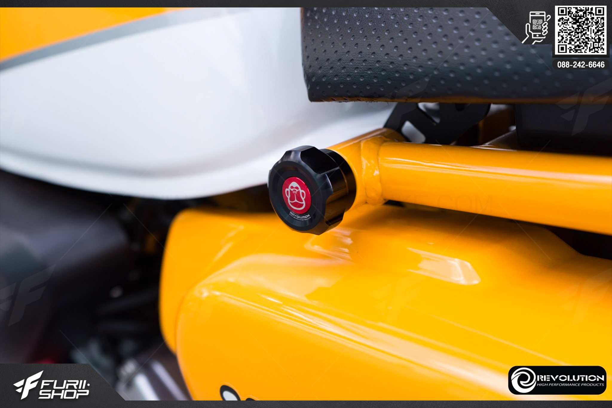 น็อตล็อคเบาะอุดเฟรม Revolution For Honda Monkey125