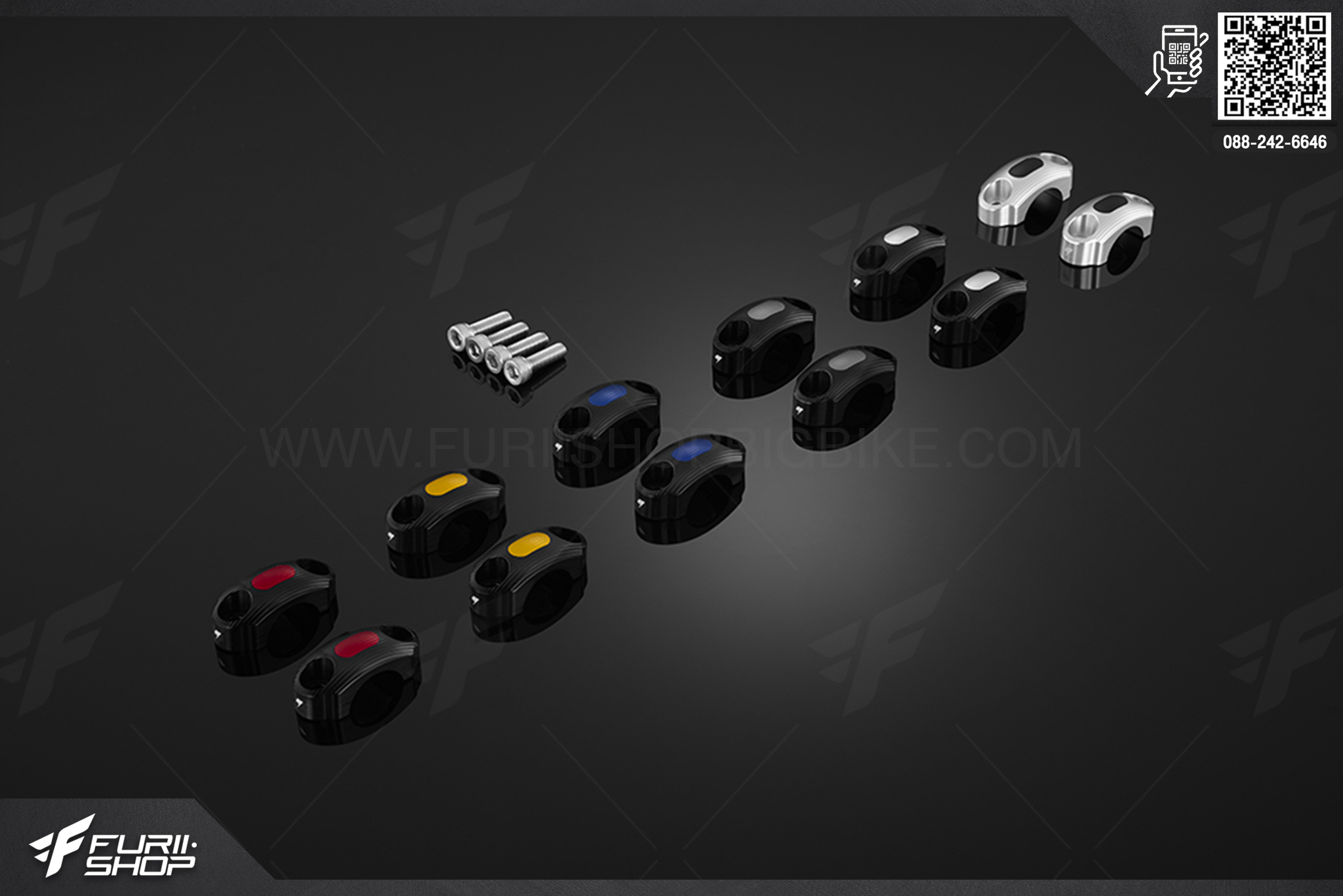 ประกับแฮนด์ (ซ้าย-ขวา) Bikers Honda CB650R