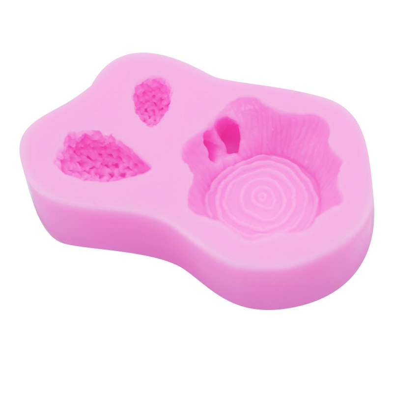 พิมพ์ฟองดองตอไม้ติดเห็ด + น้องเม่นเคราะ