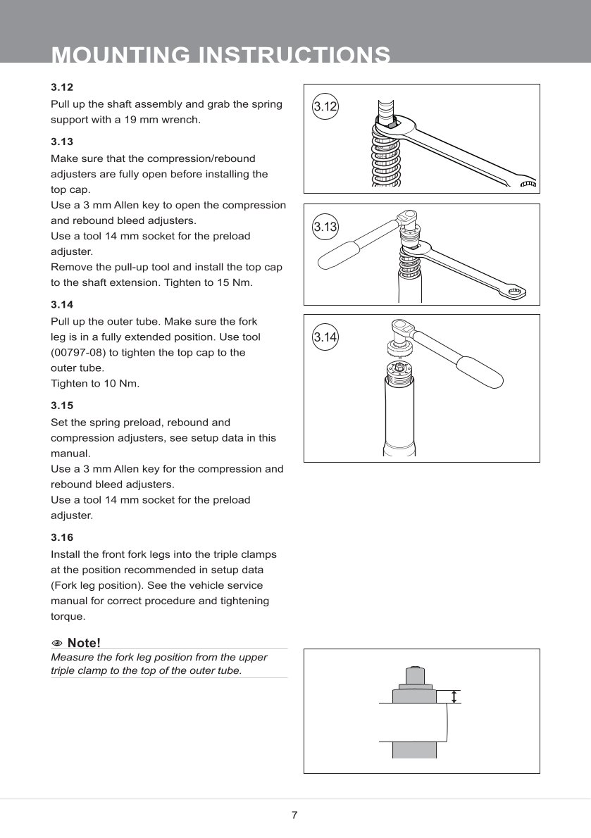 สปริงโช้คหน้า Ohlins FGK235 For Yamaha YZF R1 2015-2019