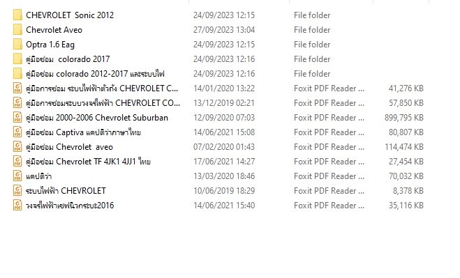 คู่มือซ่อมรถยนต์ USB แฟรชไดร์ฟ 32Gb พร้อมสมุดโค้ดแปลไทย