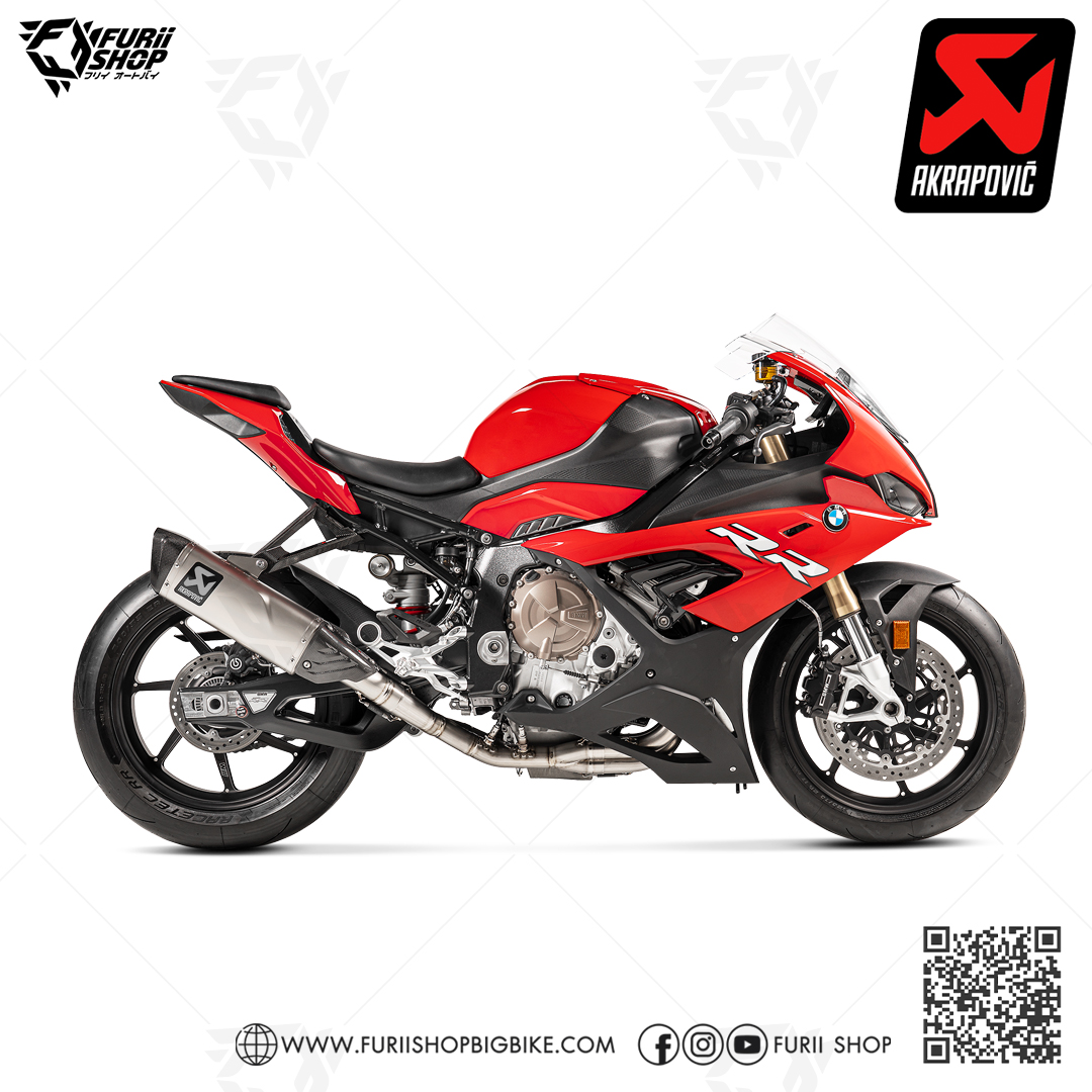 ท่อแต่ง Akrapovic Evolution New Shape Aluminium Logo Limited : for BMW S1000RR 2019-2022/All new S1000R Naked 2021-2022