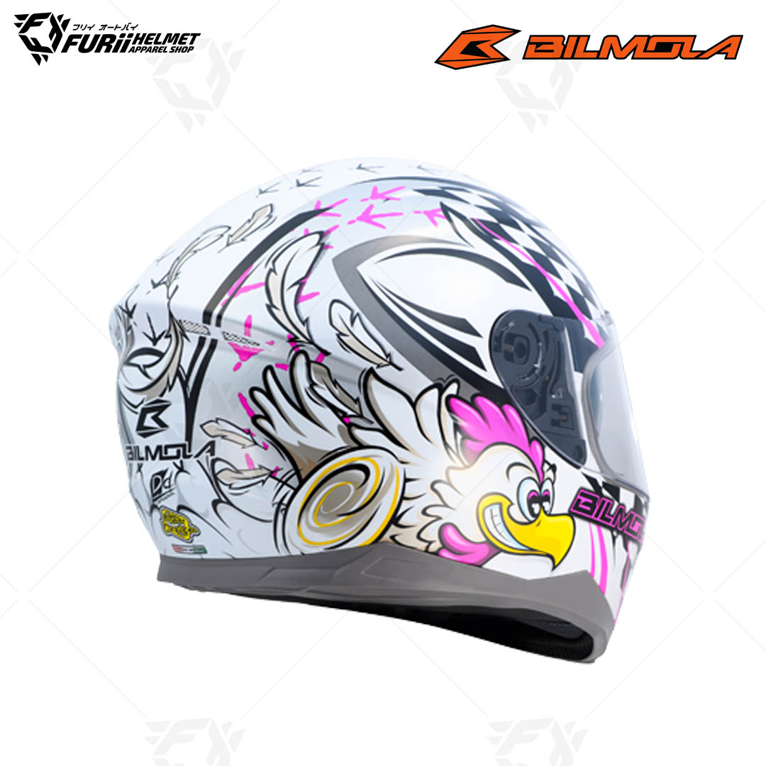 หมวกกันน็อค BILMOLA : DEFENDER CHICKEN RUN PINK