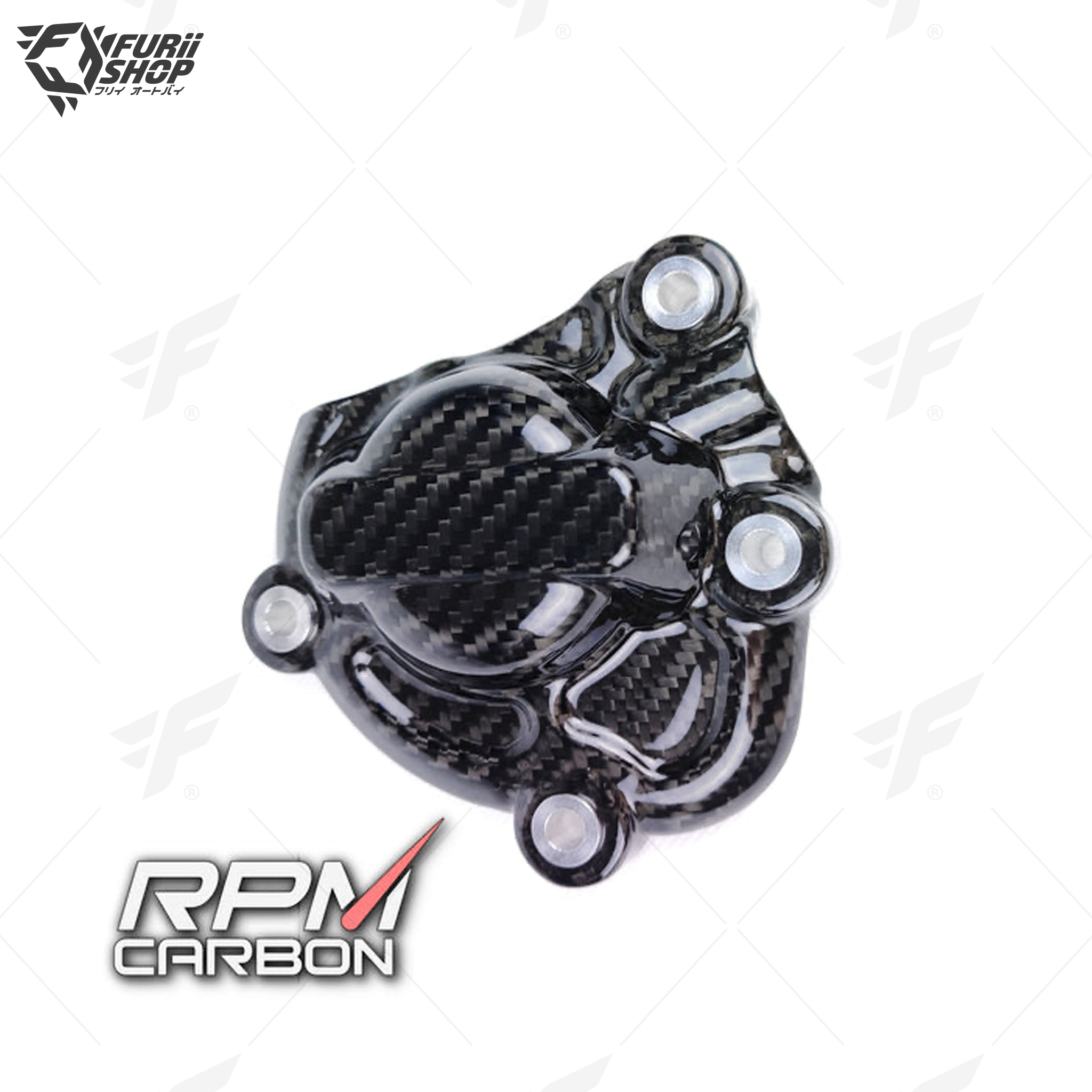 ครอบเครื่อง RPM Carbon Engine Cover V3 Small : for Yamaha R1 2015+
