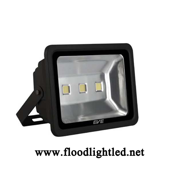 LED Flood Light 150w EVE แสงวอร์มไวท์ (แสงสีส้ม)