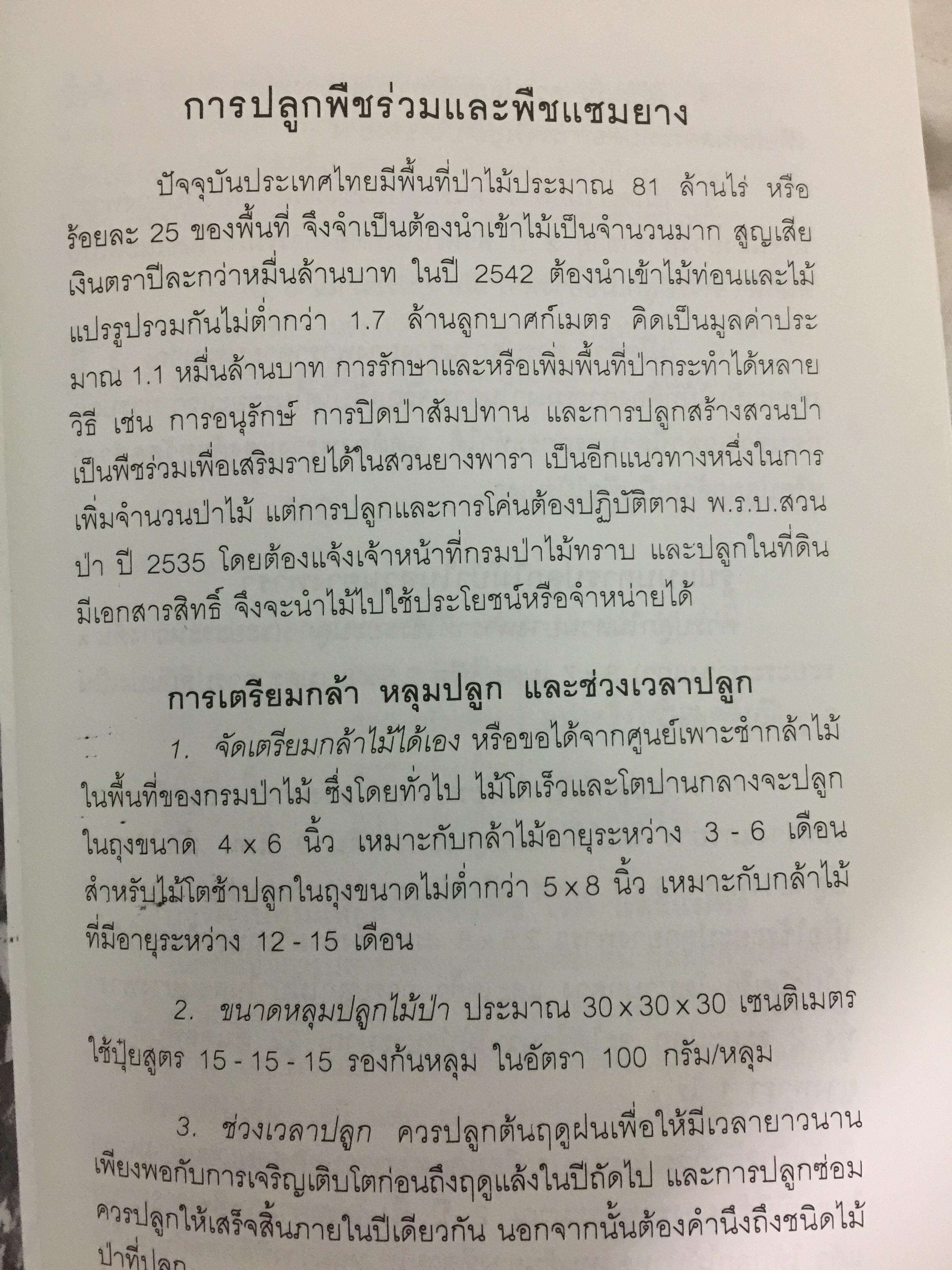คู่มือยางพารา. Para Rubber Handbook. ผู้เขียน เอกชัย พฤกษ์อำไพ 0 กก.
