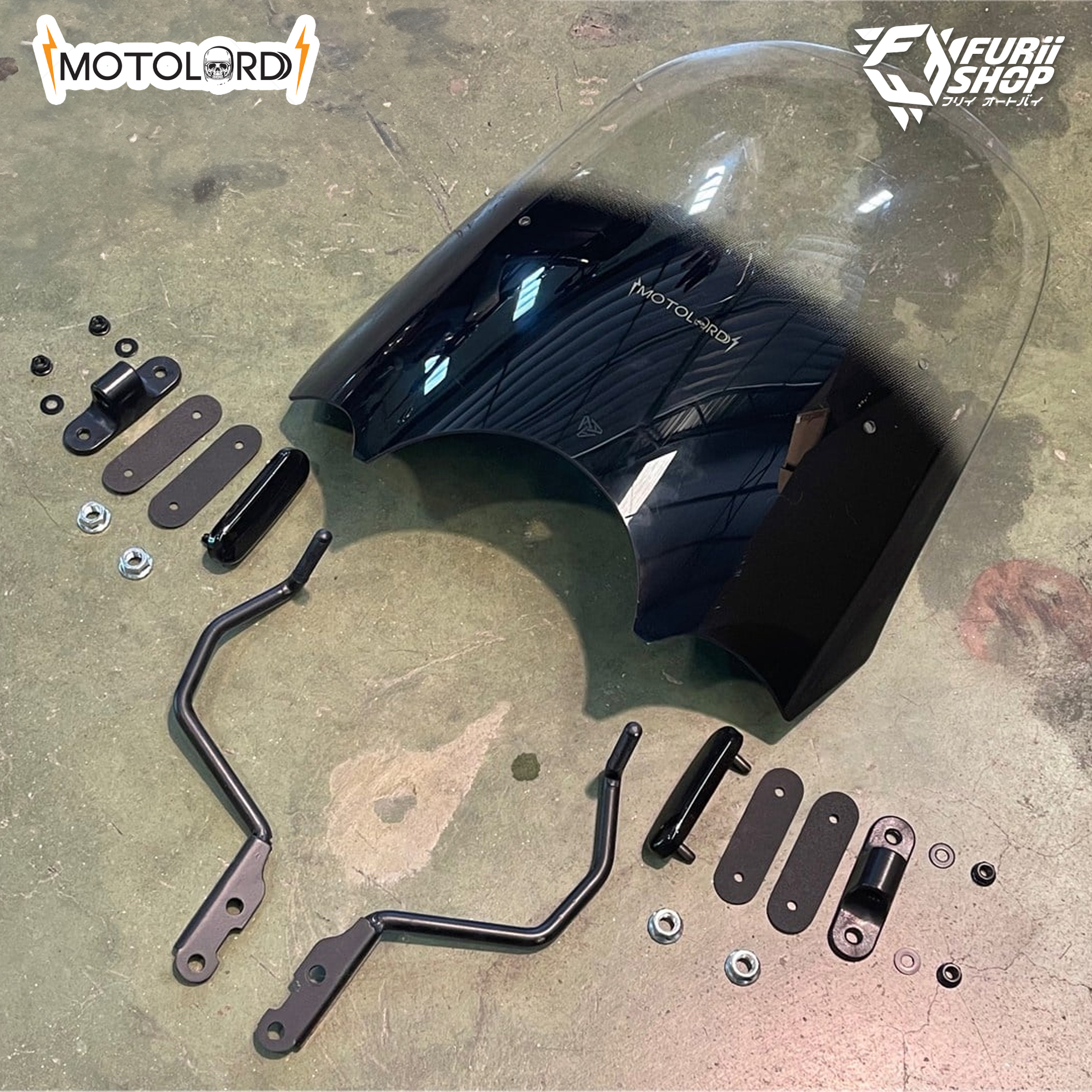 ชิวหน้า V.2 MotoLordd MOTOZAAA : For Suzuki VanVan200 By Furii Shop