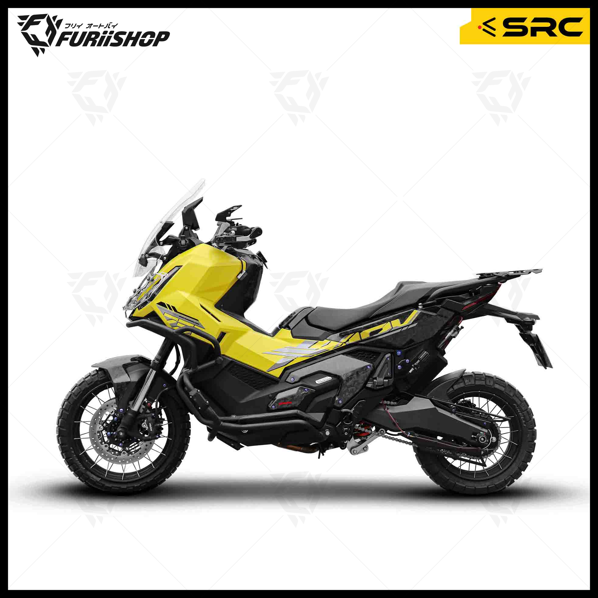 แคชบาร์.SRC CRASHBAR FULLSET FOR HONDA X-ADV 750 (2025)