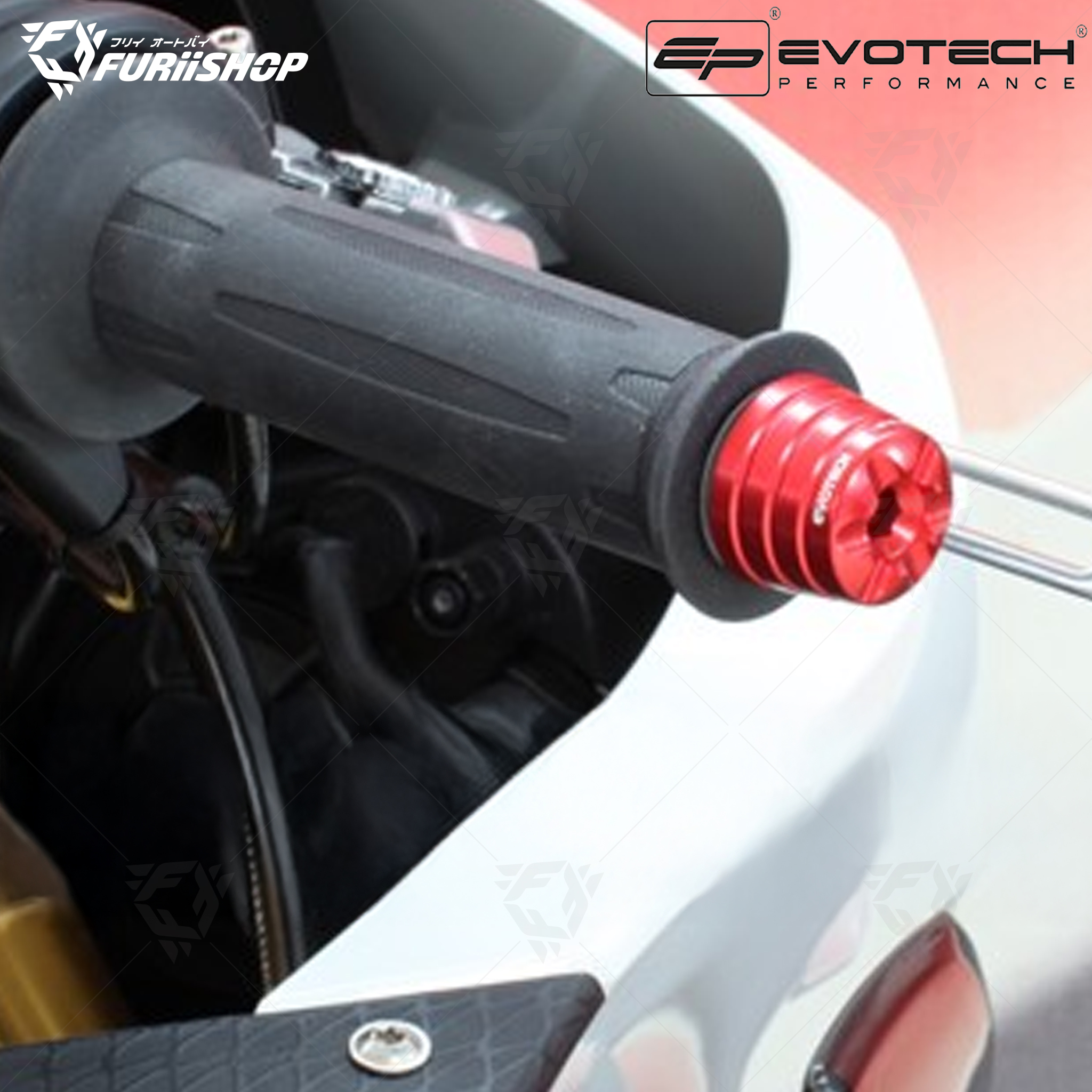 ตุ้มปลายแฮนด์ EVOTECH ITALY For : S1000RR 2015-2019