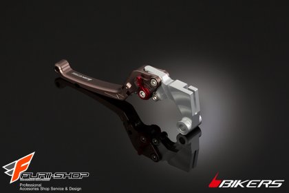 ก้านครัชพับได้ก้านเรียบ Bikers สีไทเท for Z250sl