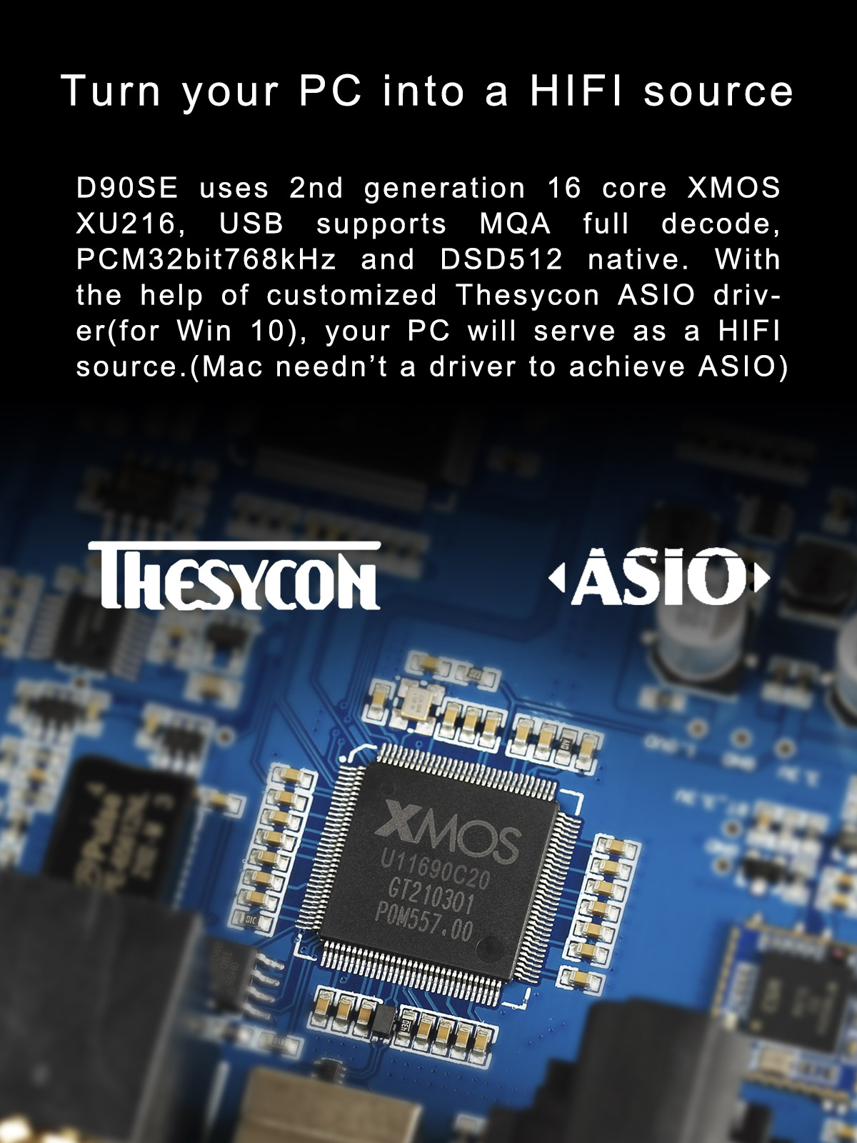 ขาย Topping D90SE Fully Balanced DAC รองรับ Dual Hi-Res ประกันศูนย์ไทย
