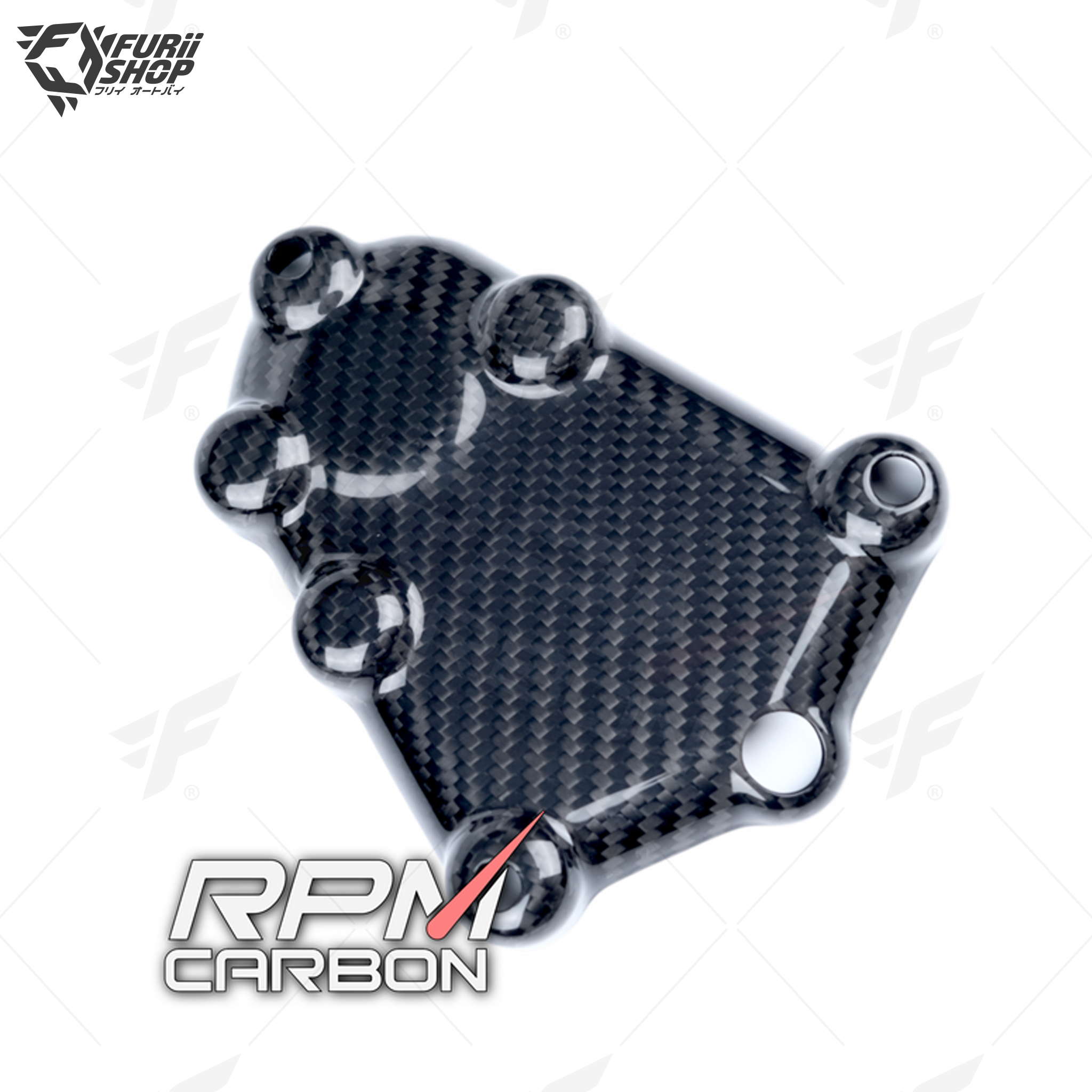 ครอบเครื่อง RPM Carbon Engine Cover V6 : for BMW S1000RR / S1000R 2009-2014