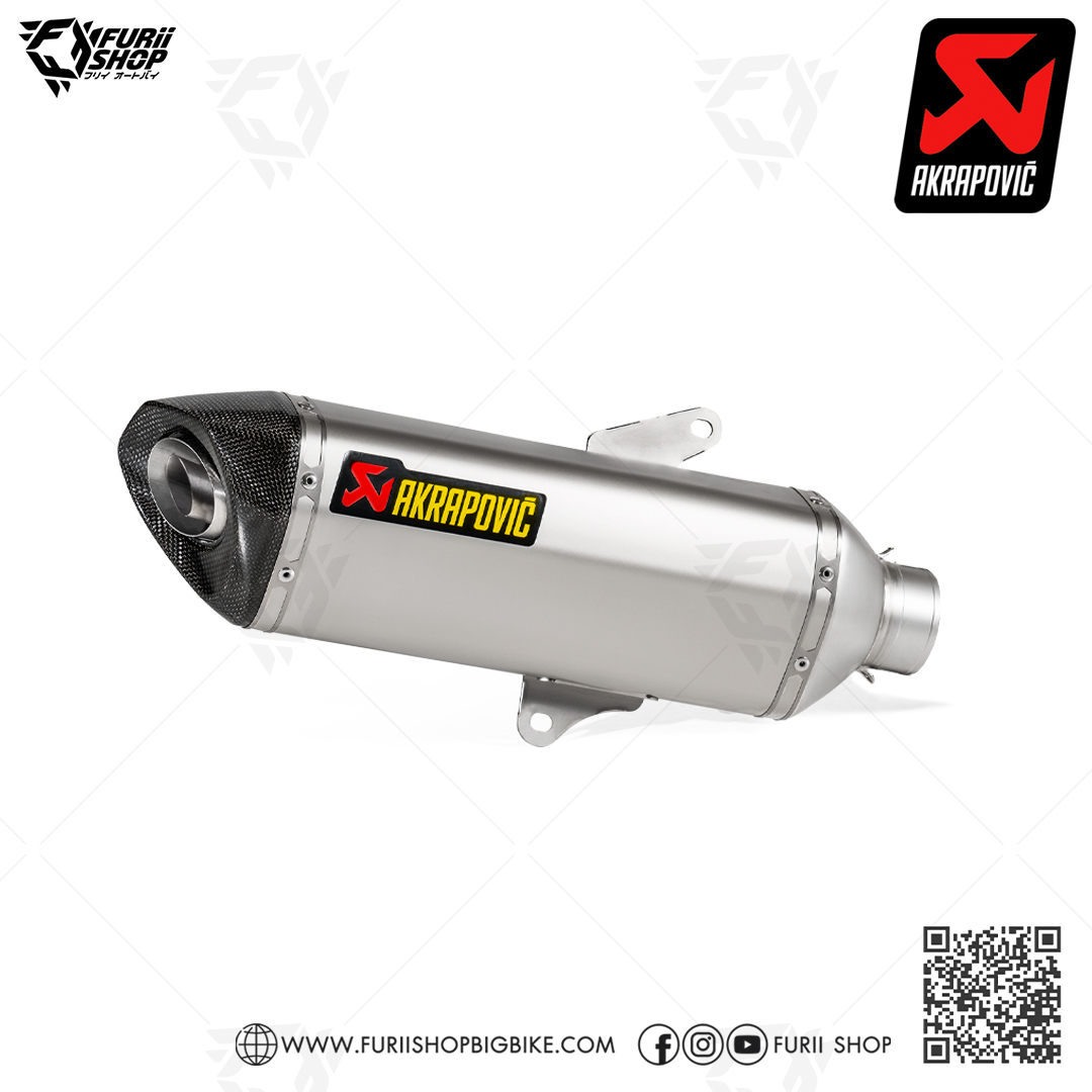 ท่อแต่ง Akrapovic Slip on Titanium (New Shape) 1 รู : for Honda ADV350 2022