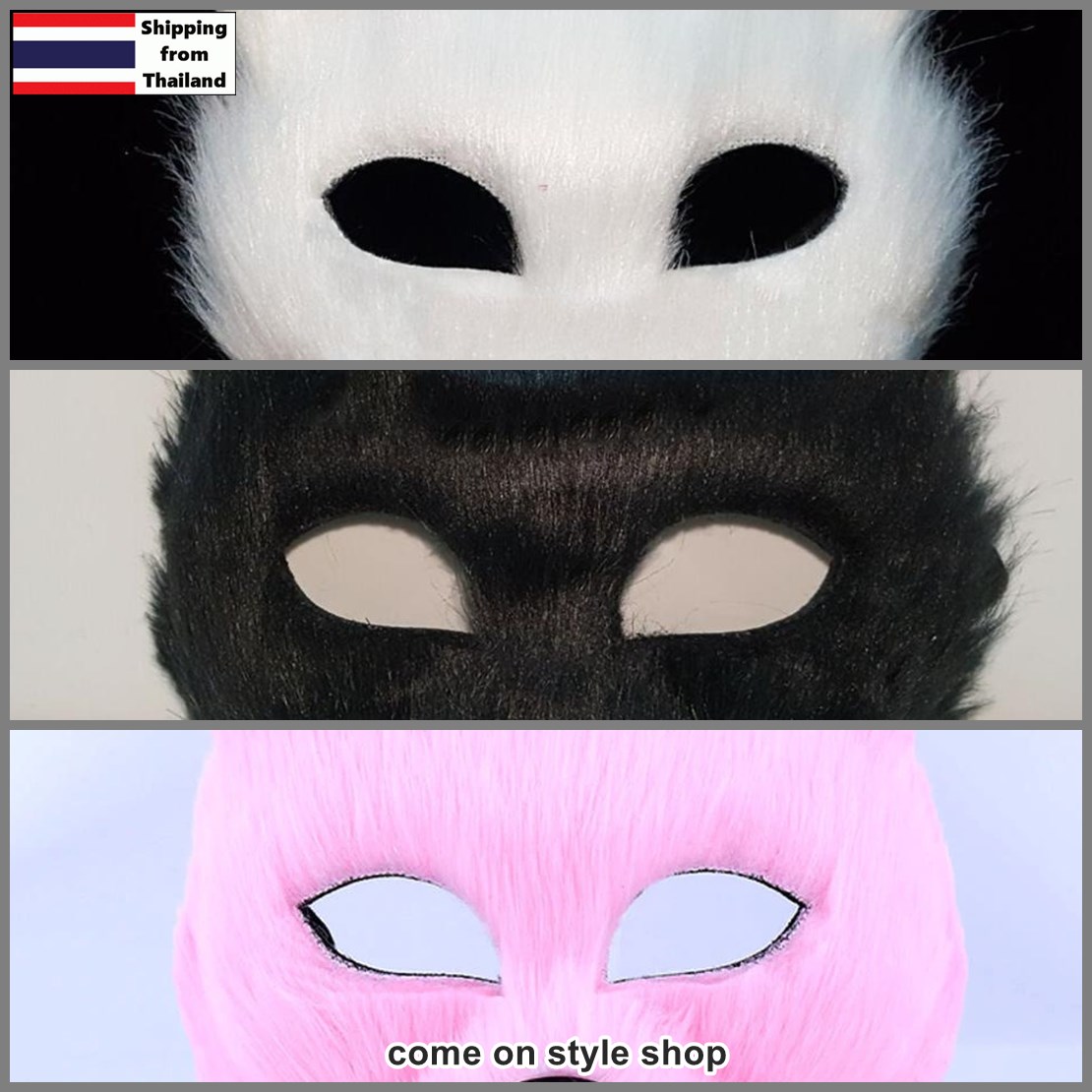 หน้ากากแมวเหมียว หน้ากากแฟนซี อนิเมะ มังงะ
