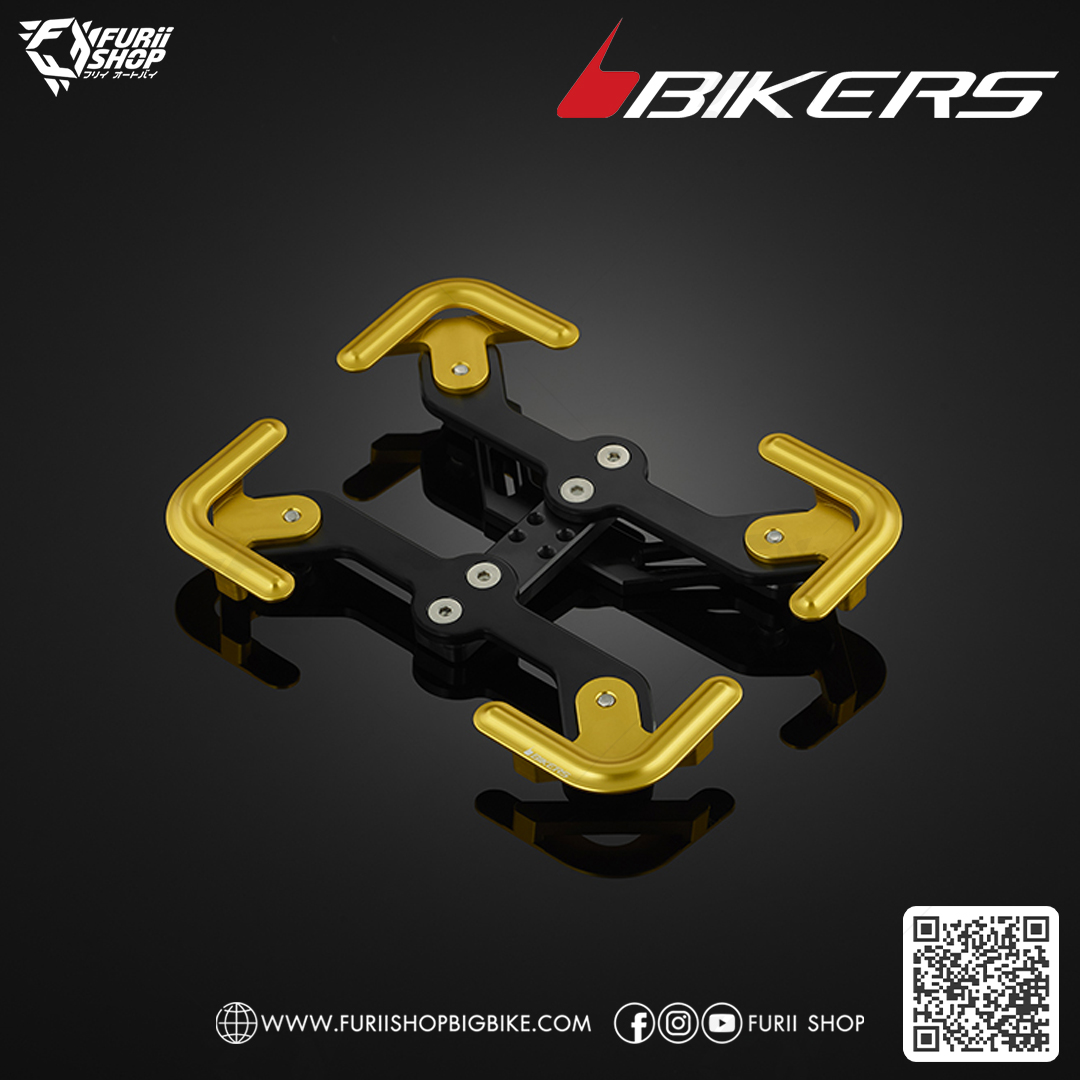 กรอบป้ายทะเบียน รุ่นพรีเมียม 03 Bikers Premium Rear License Support 03 : for Lambretta X300