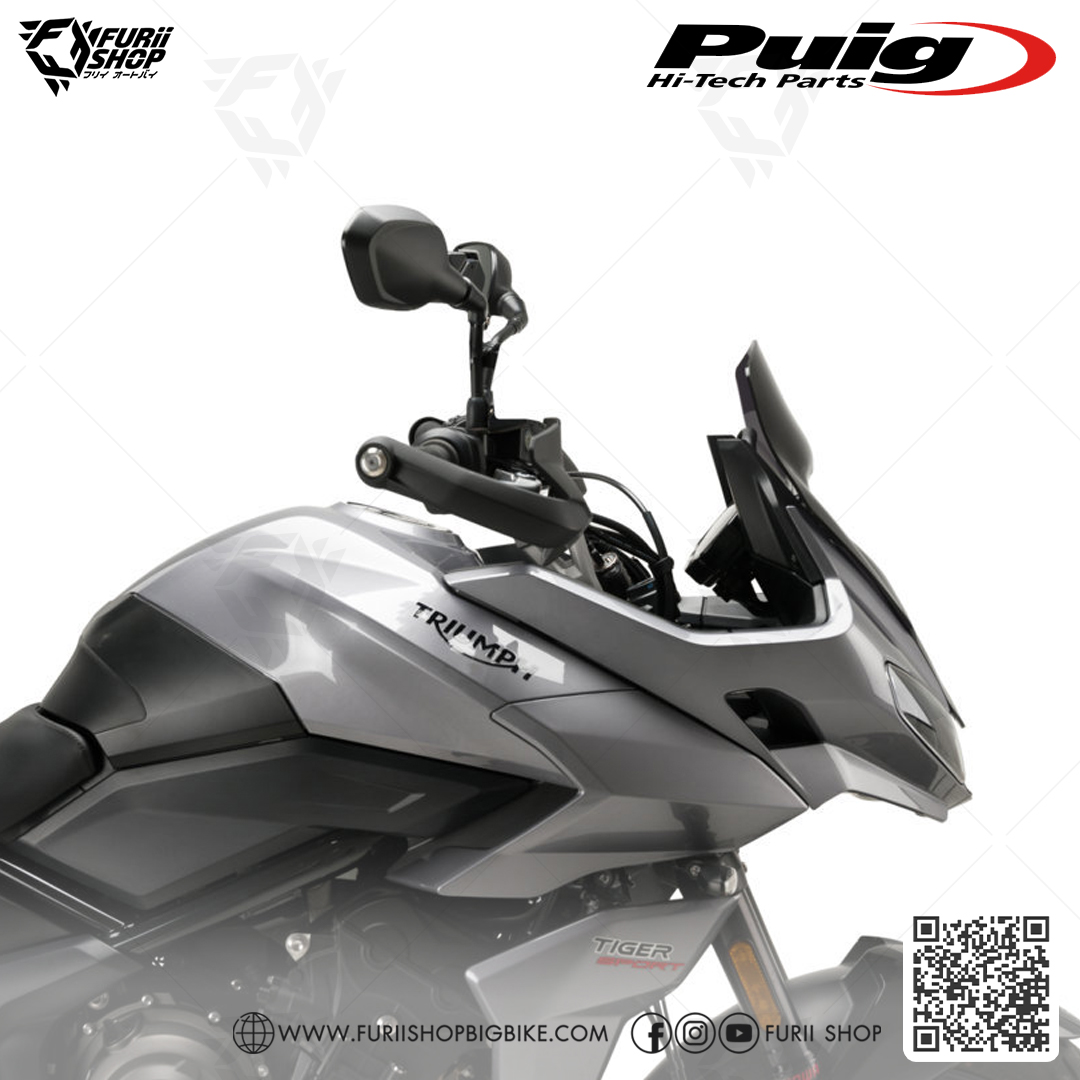 ชิลด์หน้า Puig Windshield Sport : for Triumph Tiger 660 2022-2023
