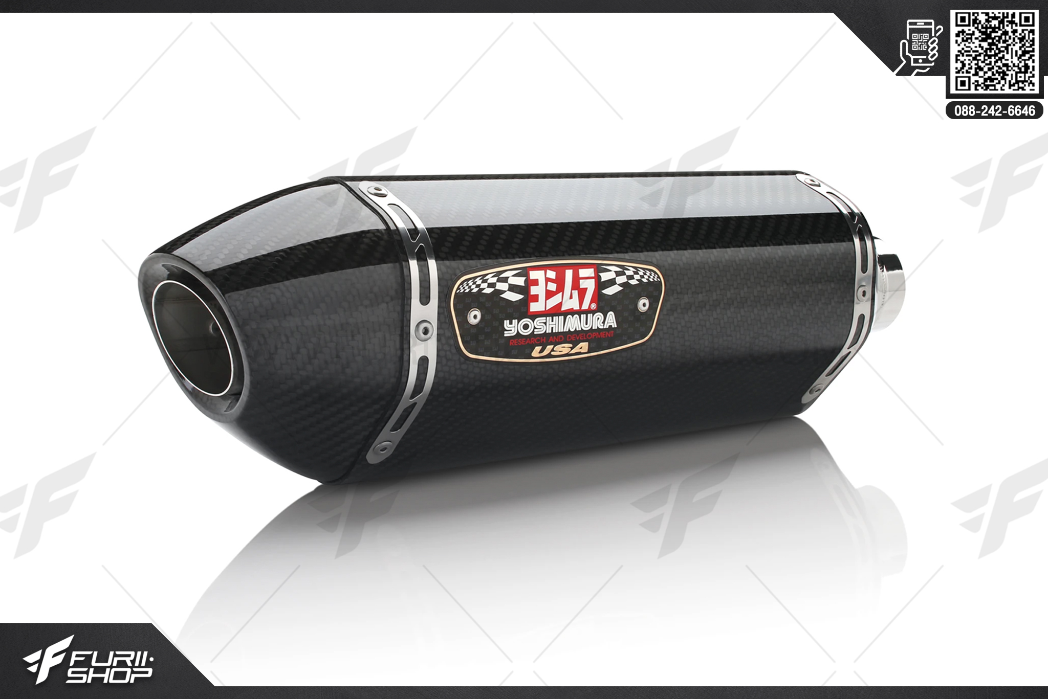 ท่อมอเตอร์ไซค์ Yoshimura R77 Slip on Carbon FOR SUZUKI V-STROM 1000 2014+ ท่อแต่ง ท่อสูตร ท่อบิ๊กไบค์ ท่อBigbike ท่อไอเสีย