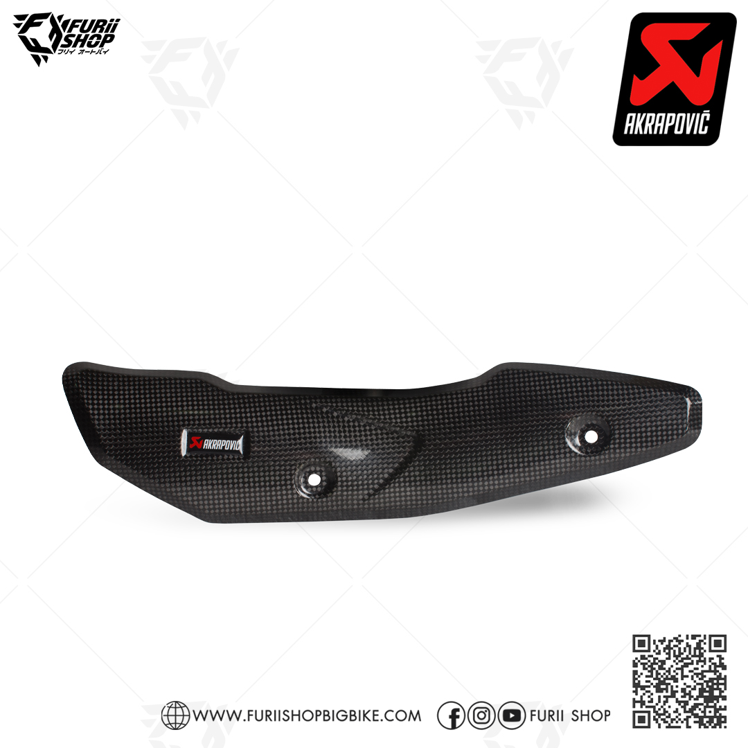 การ์ดท่อ Akrapovic Carbon Heat Guard : for Kawasaki Z900 2017-2019
