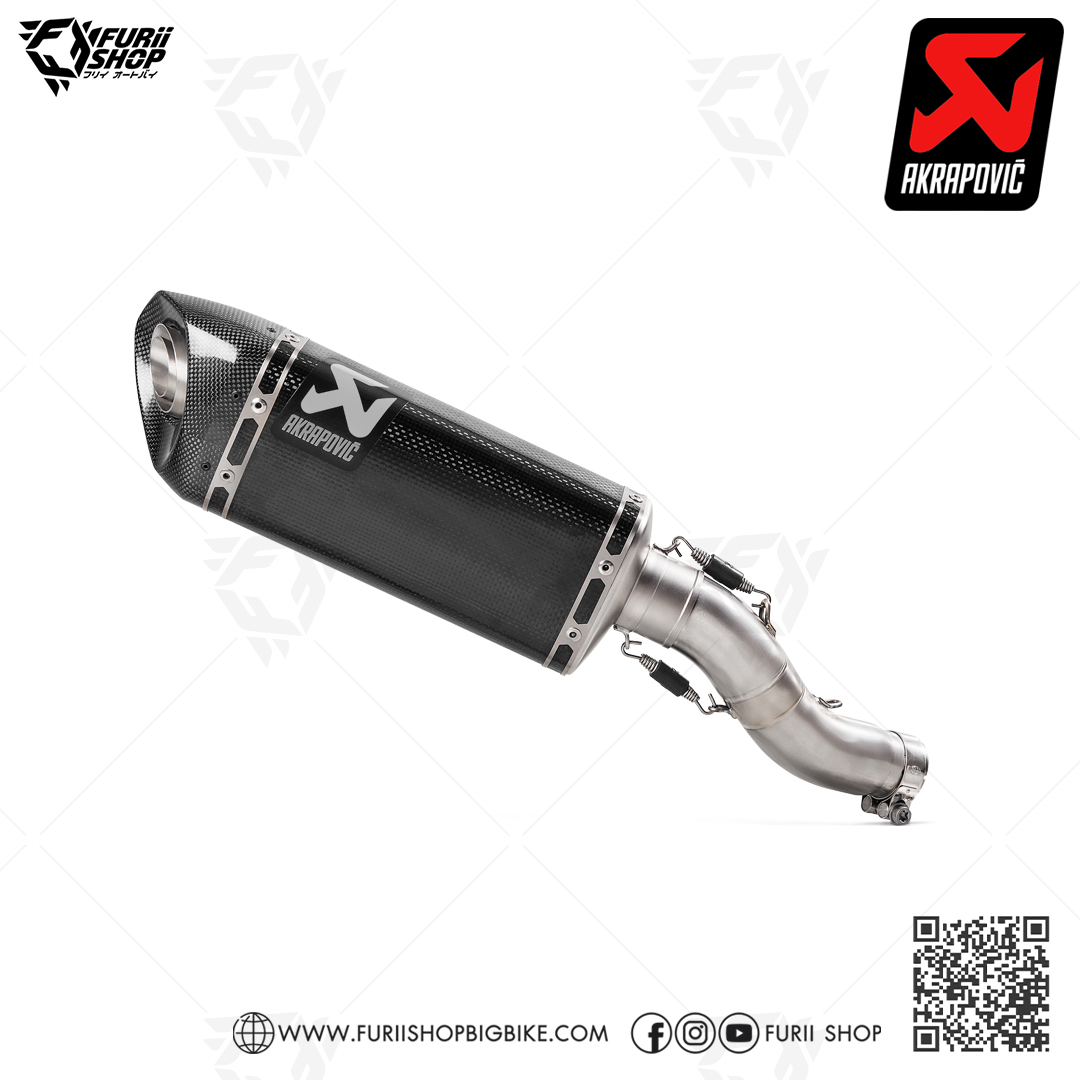 ท่อแต่ง Akrapovic Slip on Carbon Logo Aluminium Limited : for Honda CBR250RR 2017-2019 All New!!