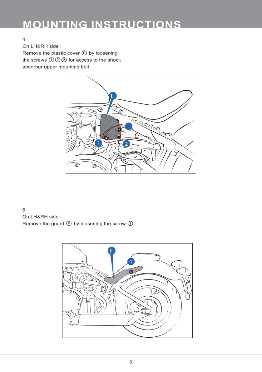 โช๊คหลังแต่ง Ohlins TR821 For Triumph Speedmaster ปี 2018-2022