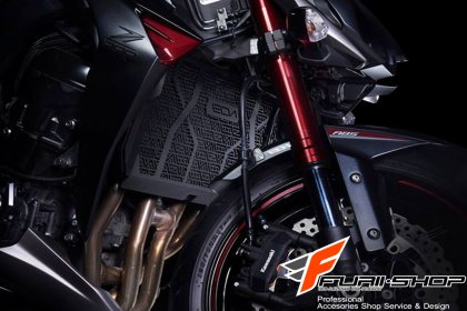 การ์ดหม้อน้ำ Leon [BLACK] สำหรับ Kawasaki Z1000