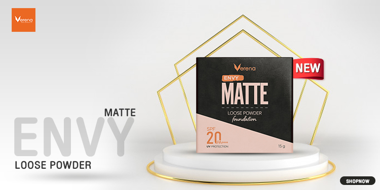 แป้งฝุ่น Verena Envy Matte Loose Powder Foundation UV Protection SPF20 PA+++