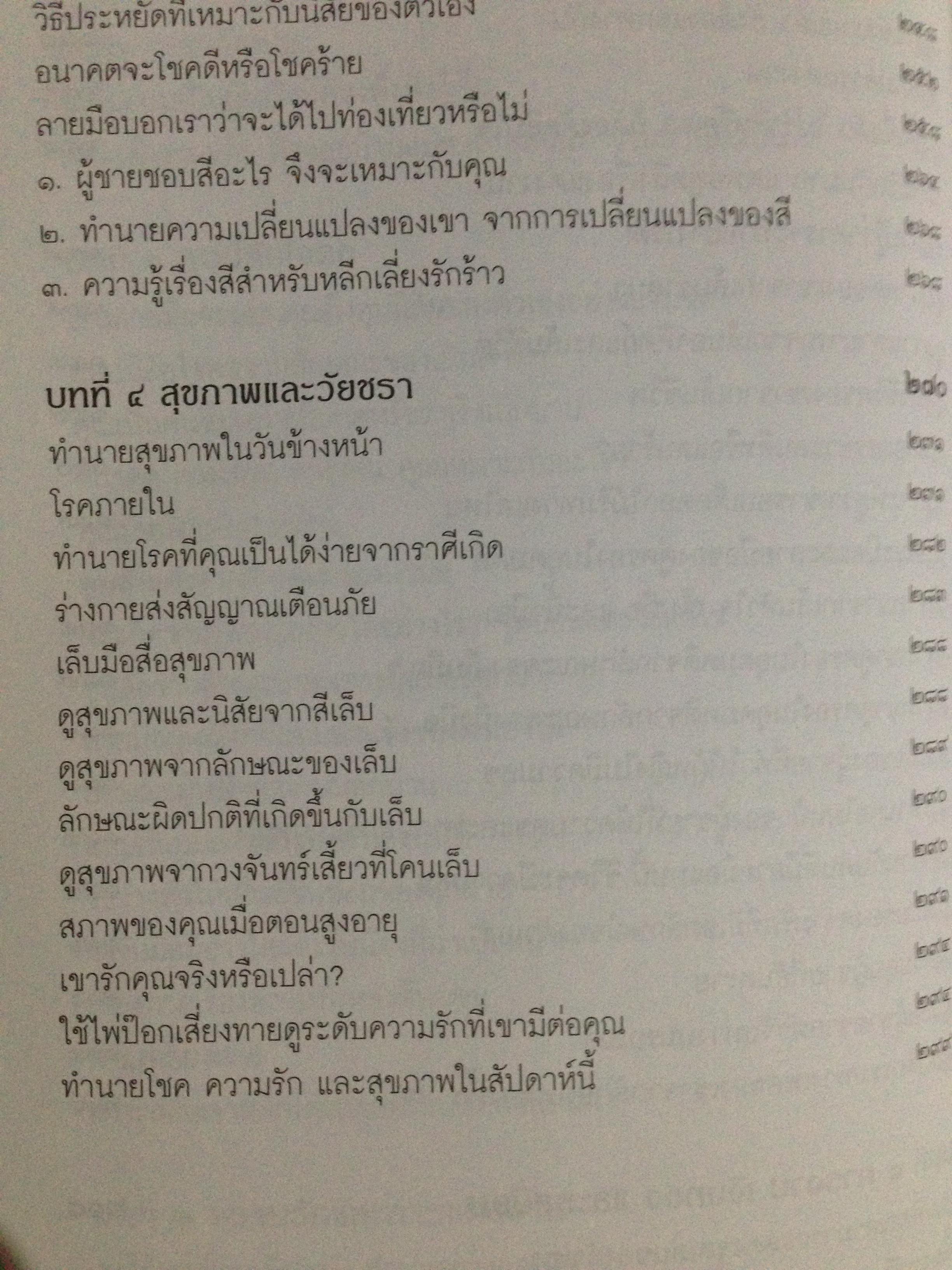 1)ลายมือนำโชค ความรู้ใหม่ในหัตถ์ลักษณ์ศาสตร์. 2) เส้นลายมือสื่อใจ. 3) การวิเคราะห์ลายมือแบบเบญจลักษณ์ 4) หลักการวิเคราะห์ ลักษณะลายมือ 0 กก.
