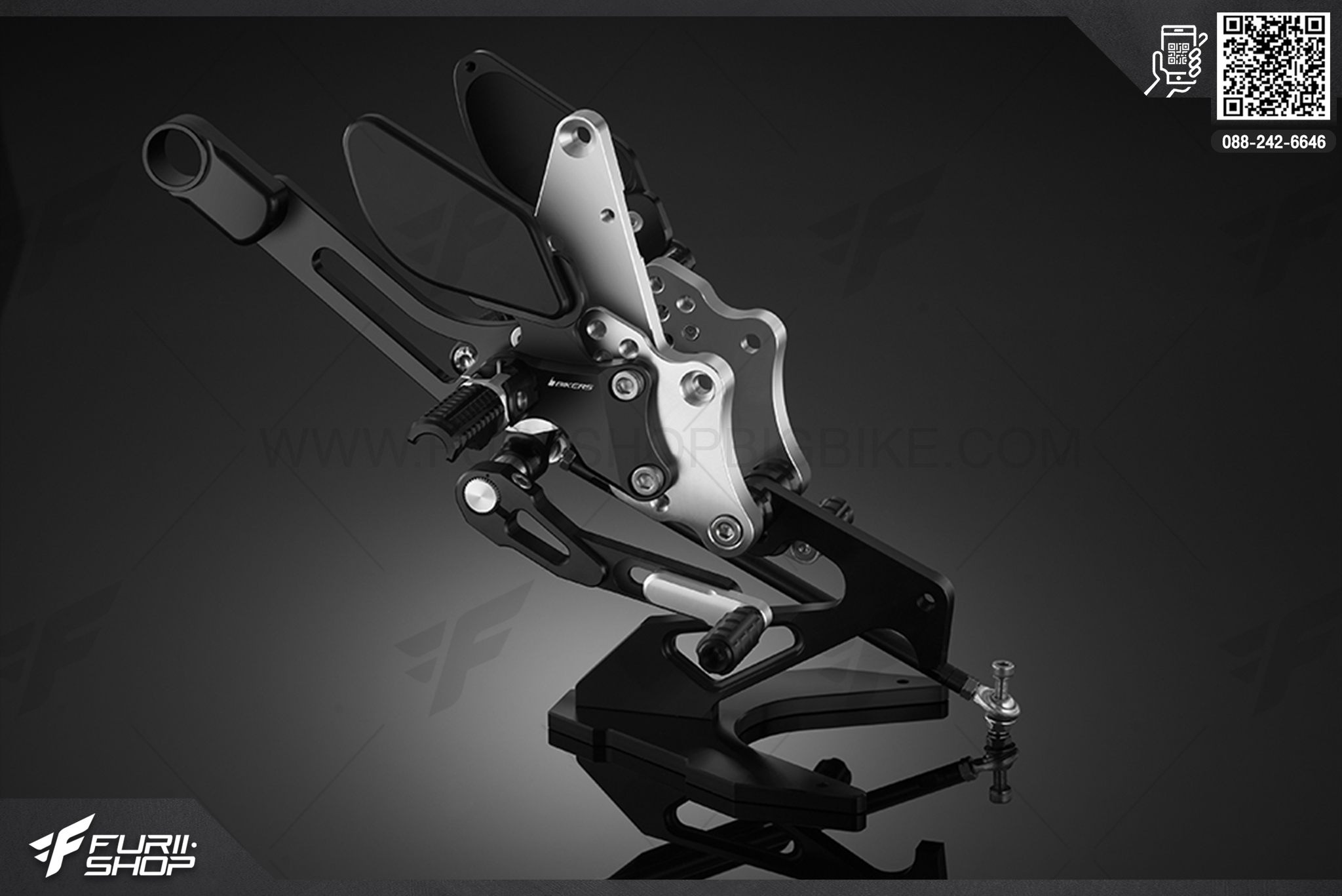 เกียร์โยง Rear Set Bikers Yamaha YZF-R15 2017-2020