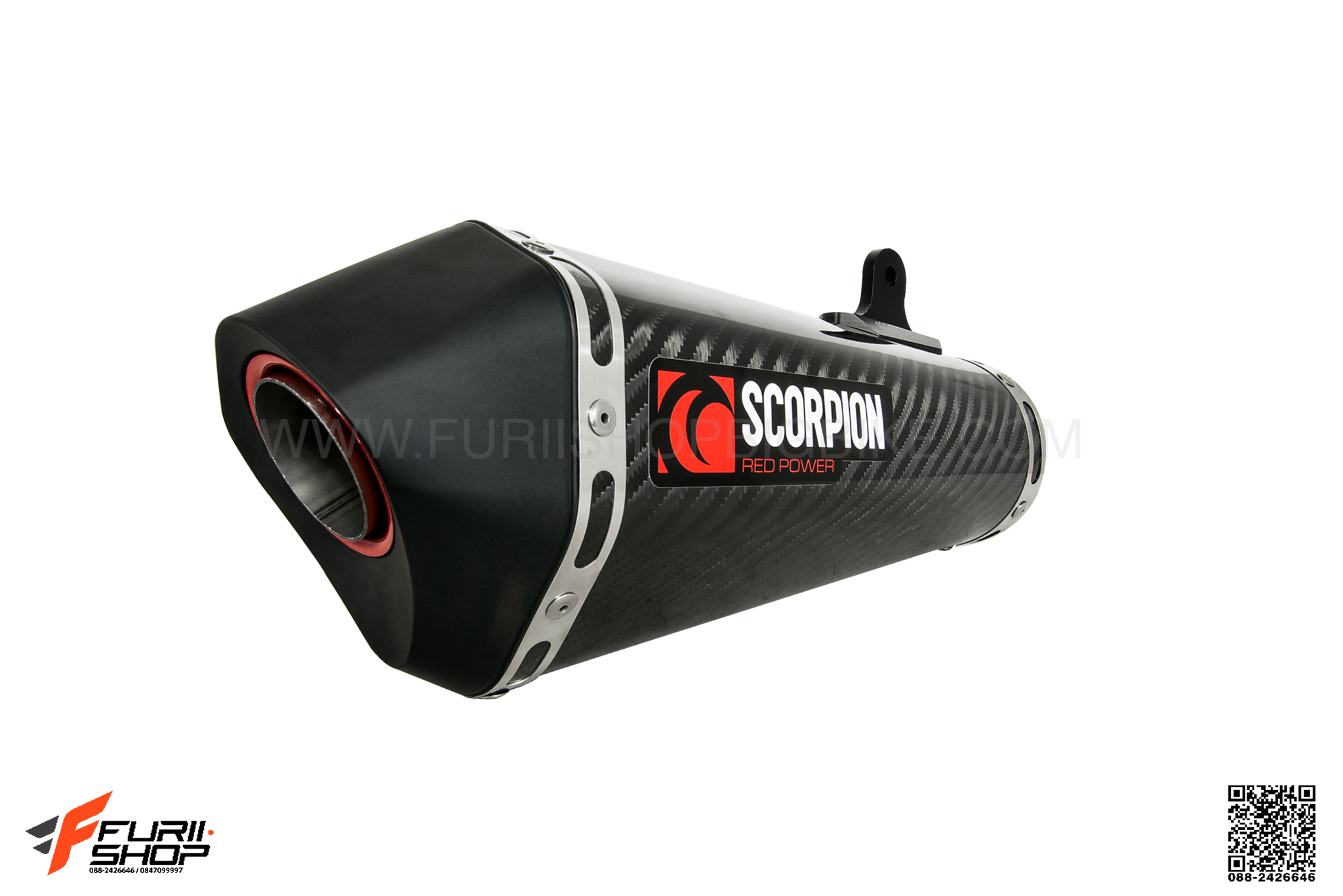 ท่อมอเตอร์ไซค์ SCORPION CARBON FOR YAMAHA MT10 ท่อแต่ง ท่อสูตร ท่อบิ๊กไบค์ ท่อBigbike ท่อไอเสีย เอ็กพอร์ต