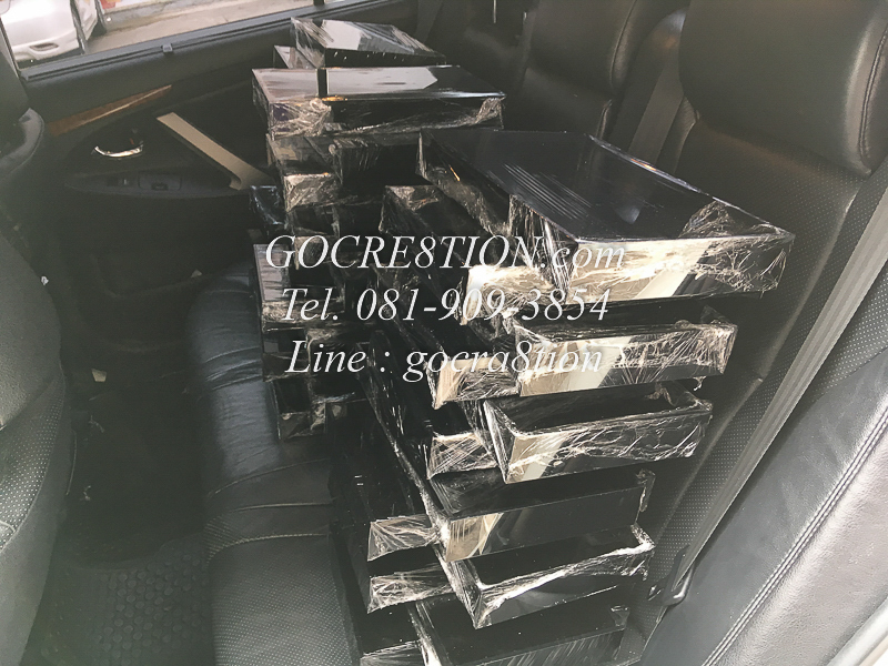 งาน อะคริลิค แปรรูป ตามแบบ April 2018 by GO CREATION