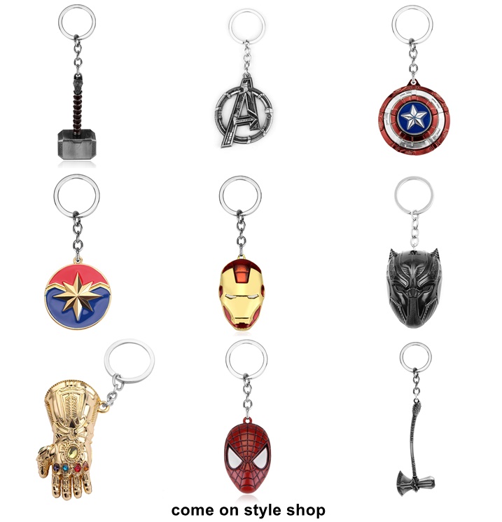 พวงกุญแจซุปเปอร์ ฮีโร่ งานคุณภาพ ของสะสมชิ้นงาม Super Hero Keychain Good Quality KC01
