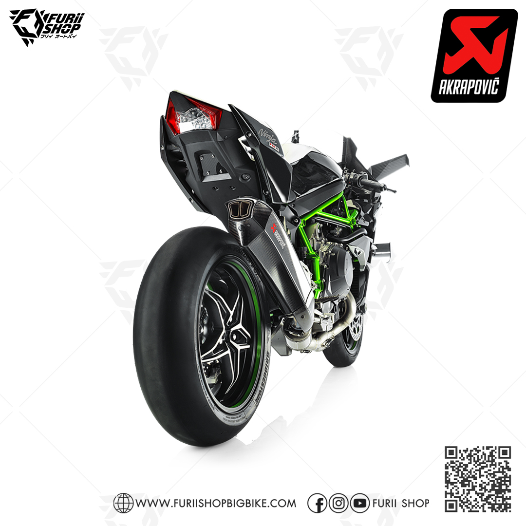 ท่อแต่ง Akrapovic Evolution : for Kawasaki Ninja H2/H2R