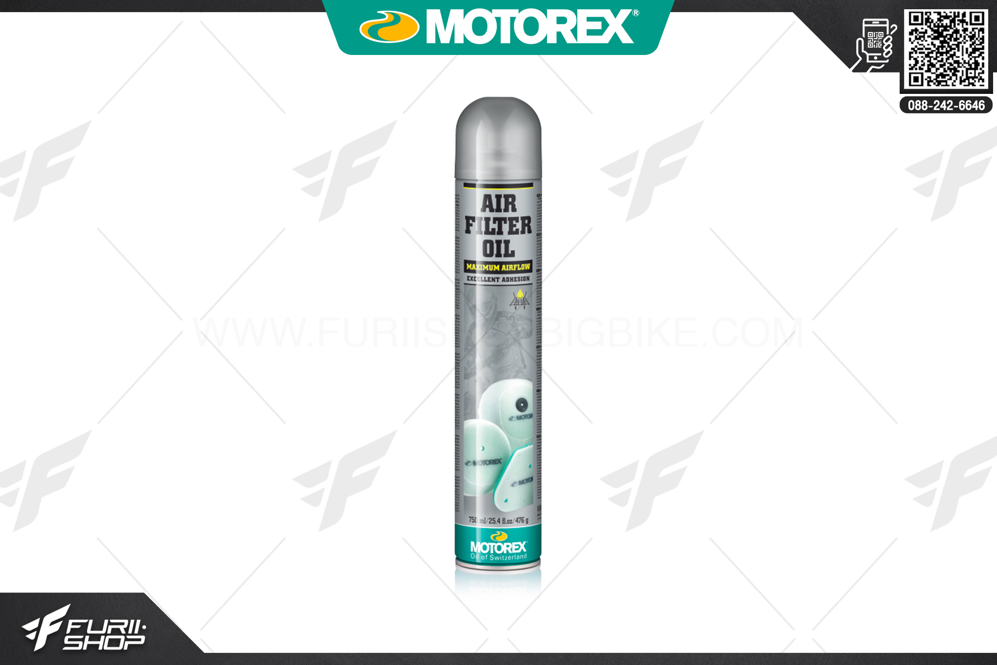 น้ำยาเคลือบไส้กรองอากาศ AIR FILTER MAINTENANCE : AIR FILTER OIL SPRAY