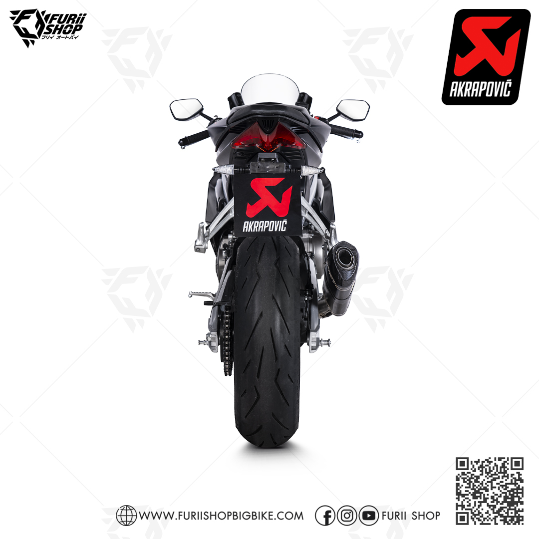 ท่อมอเตอร์ไซค์ Akrapovic Carbon Homologated : for Aprilia RS660 / Tuono 660 2022