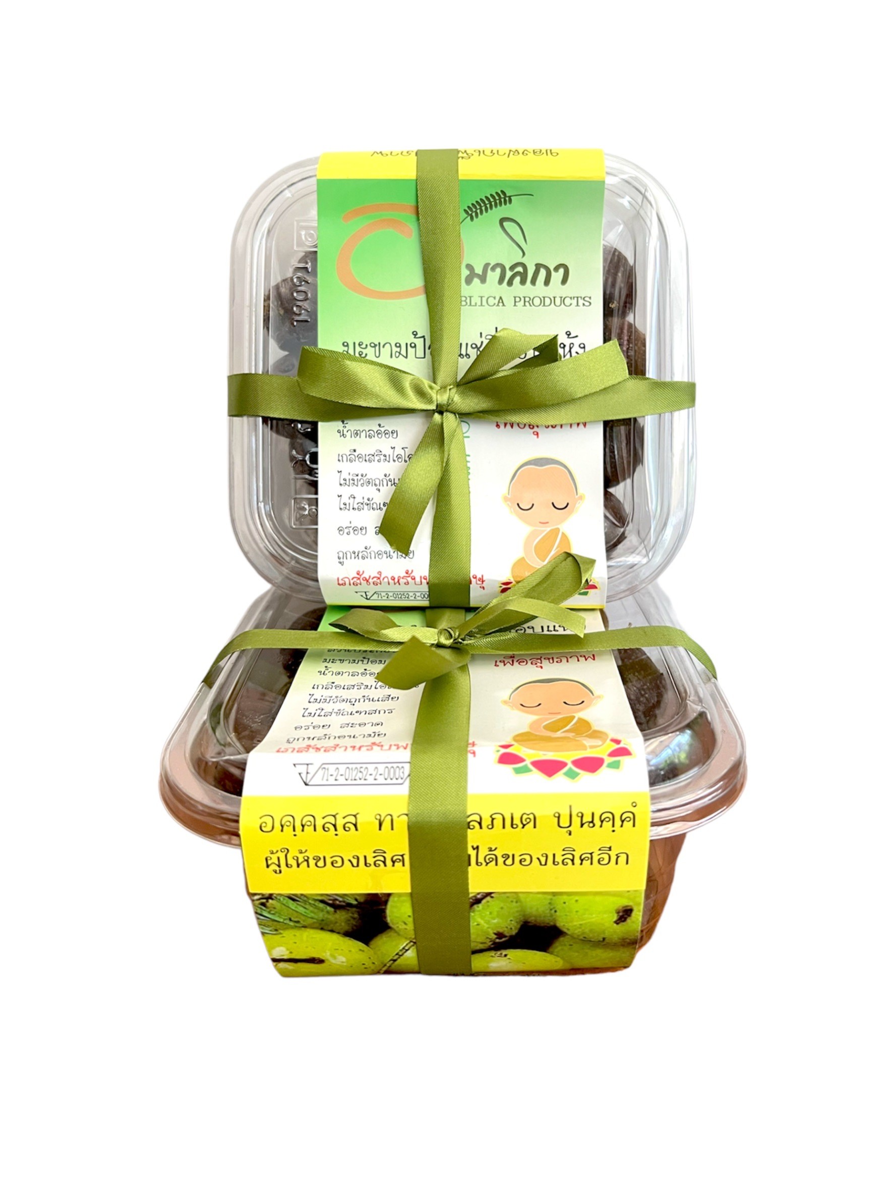 มะขามป้อมแช่อิ่มอบแห้ง อมาลิกา (600ก.) <กล่อง> ราคา 150 ฿ ( 6 ชิ้น ส่ง 145 ฿)