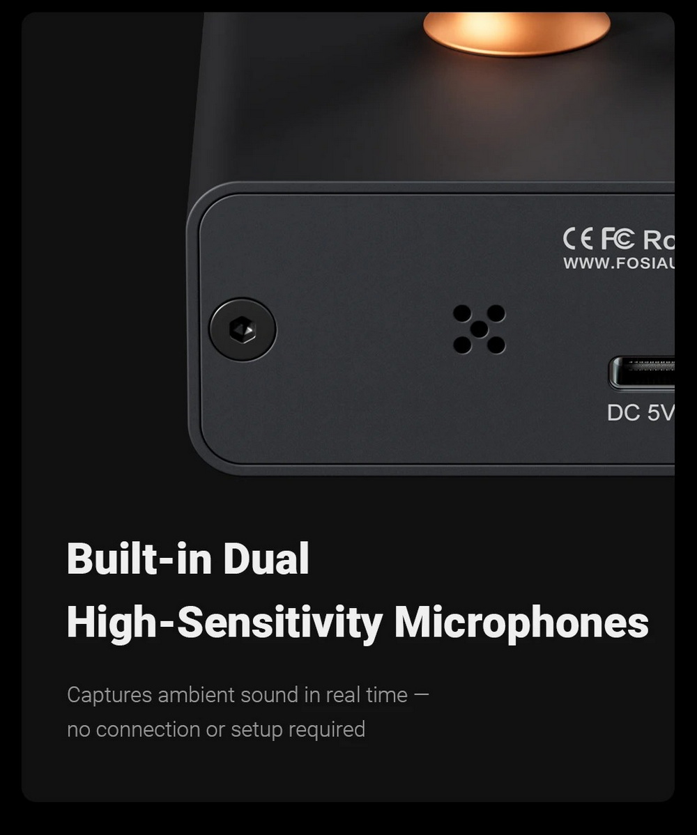 Fosi Audio MusicRhythmVisualizerLight แสงไฟแบบ Ambient ที่เต้นตามจังหวะดนตรีอย่างแม่นยำ ประกันศูนย์ไทย