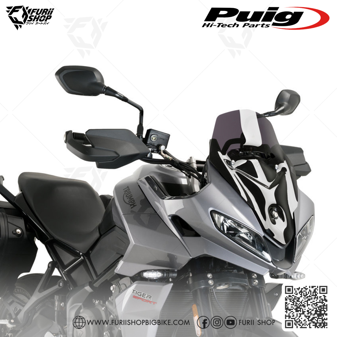 ชิลด์หน้า Puig Windshield Sport : for Triumph Tiger 660 2022-2023