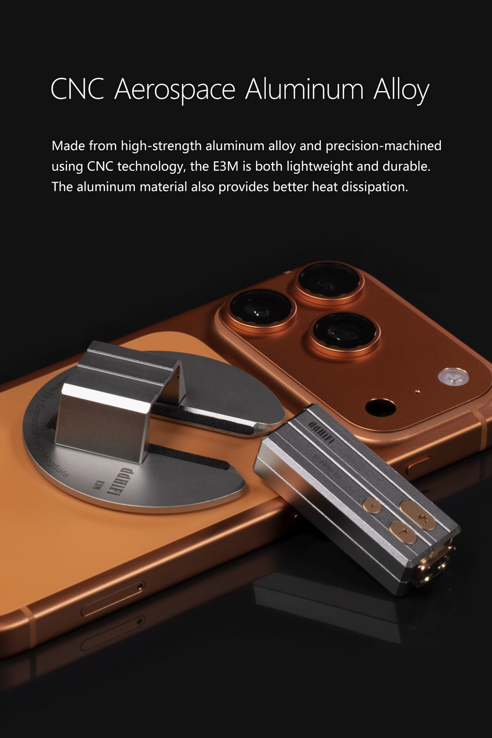 DD E3M แผ่นยึดแม่เหล็กสำหรับ DD TC44Pro E3 ใช้งานร่วมกับ MagSafe ได้ ประกันศูนย์ไทย